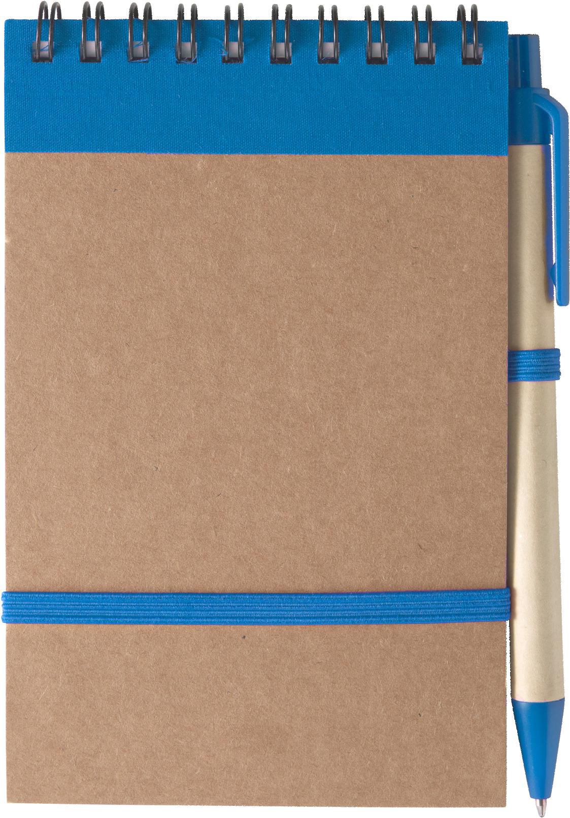 Notitieboek Emory | Karton | A6 | Gelijnd lichtblauw