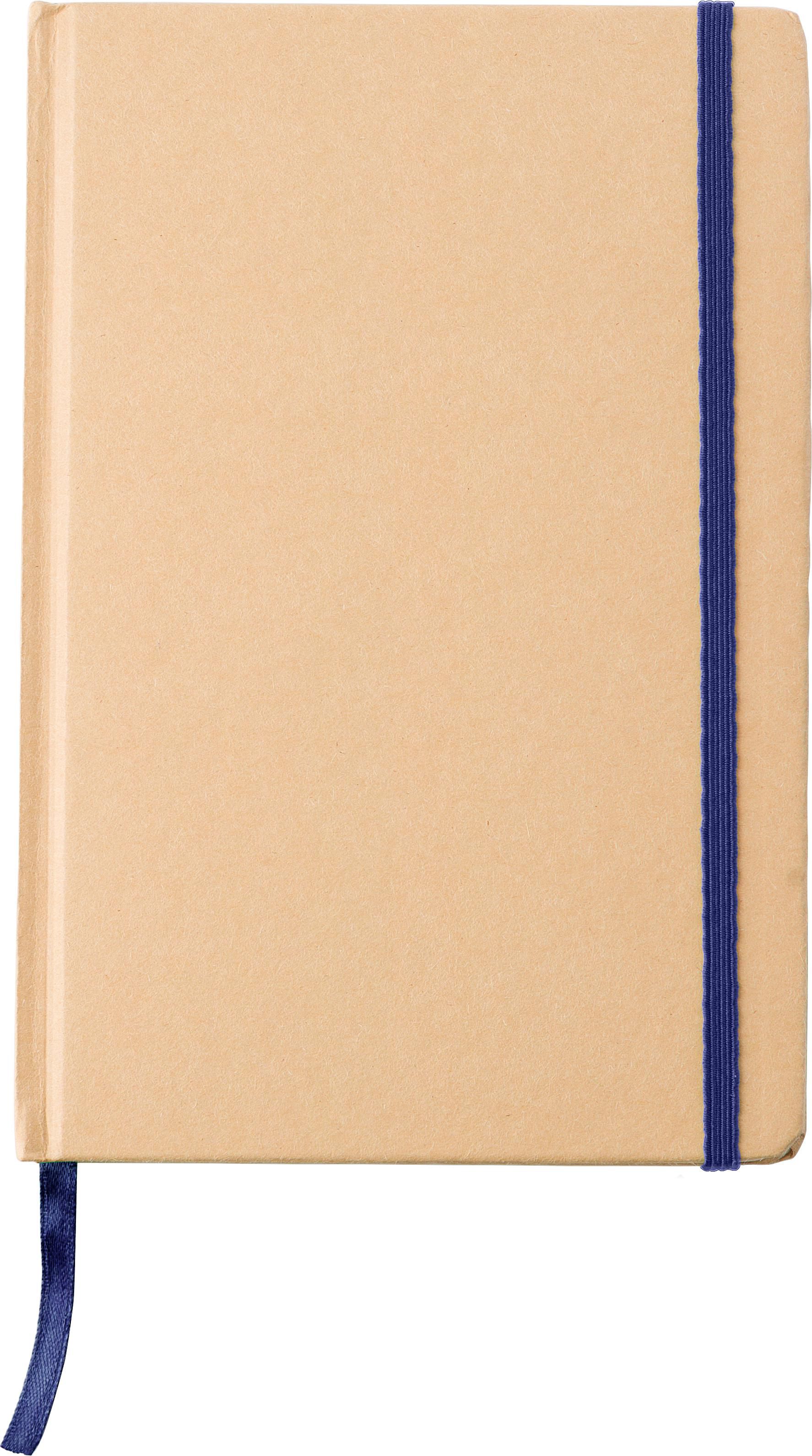 Notitieboek Gianni | Karton | A5 | Gelijnd blauw