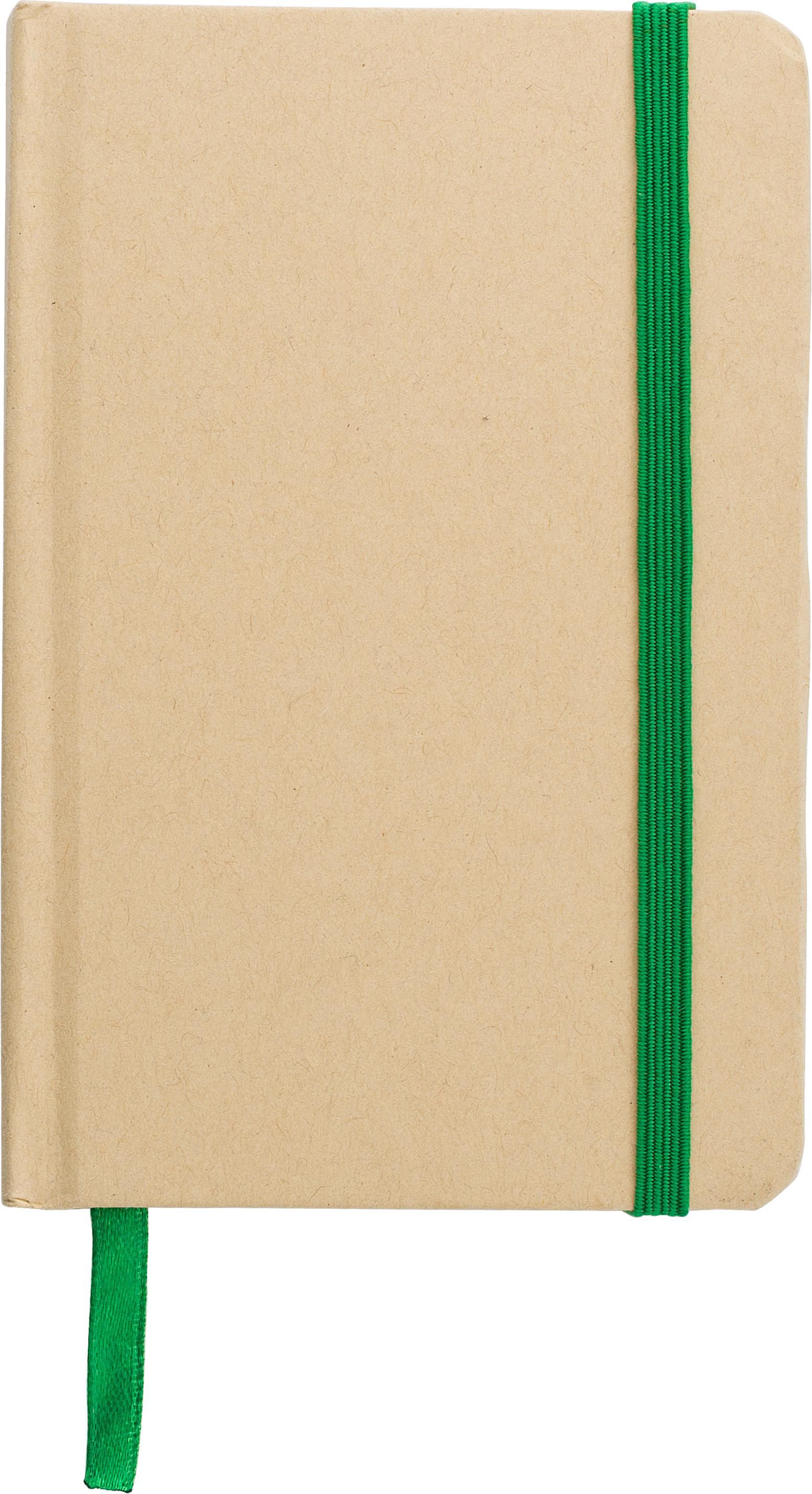 Notitieboek John | Papier | A6 | Gelijnd lime
