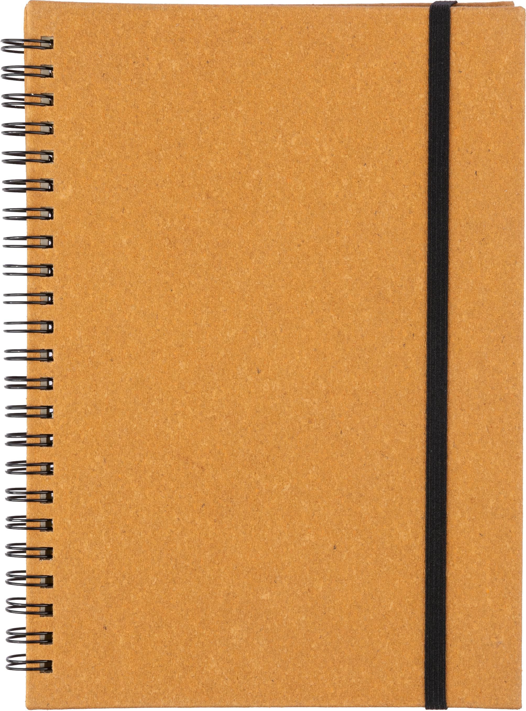 Notitieboek Egon | Leer | A5 | Gelijnd bruin