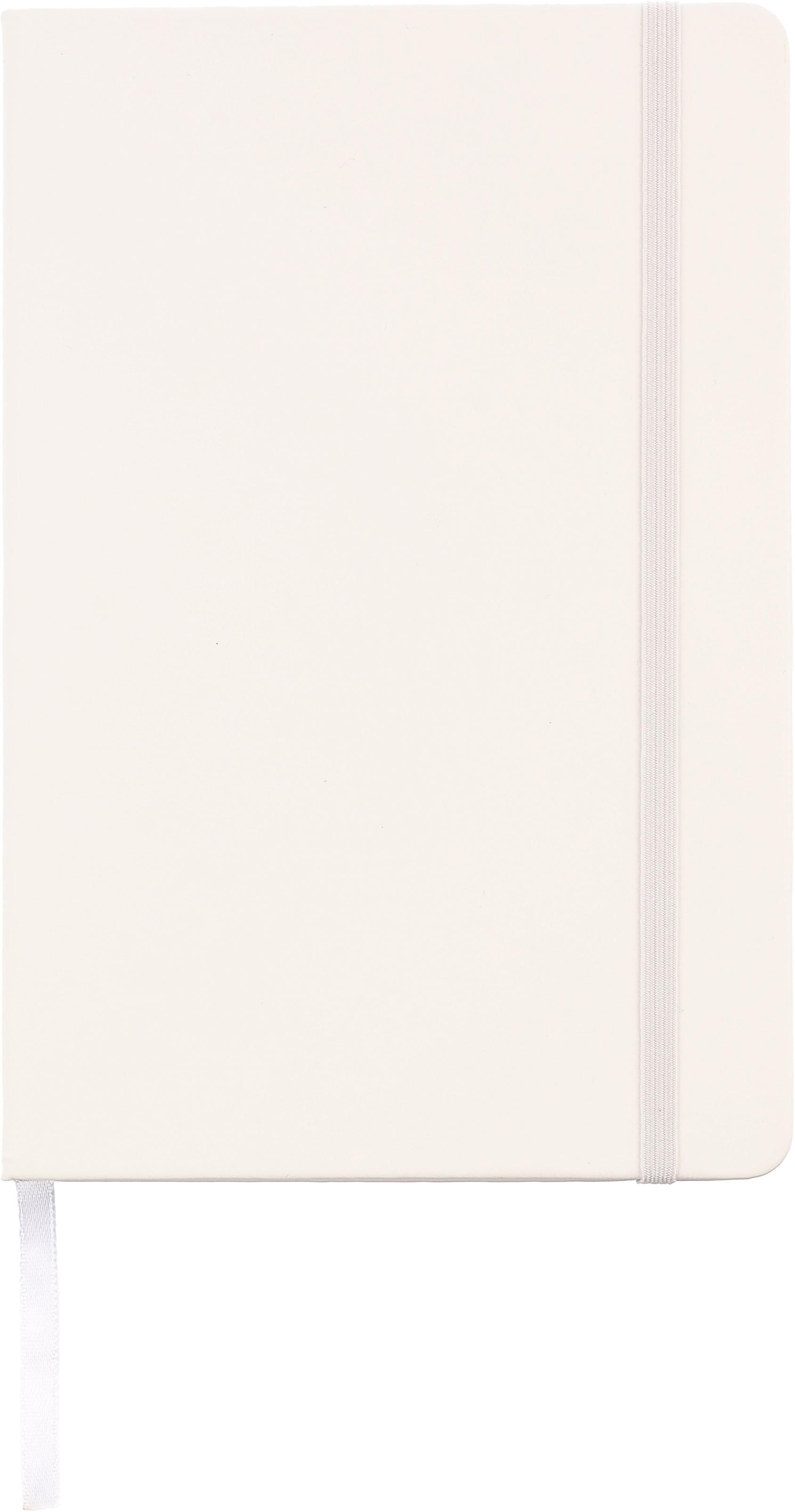 Notitieboek Bradley | PU | A5 | Geruit wit
