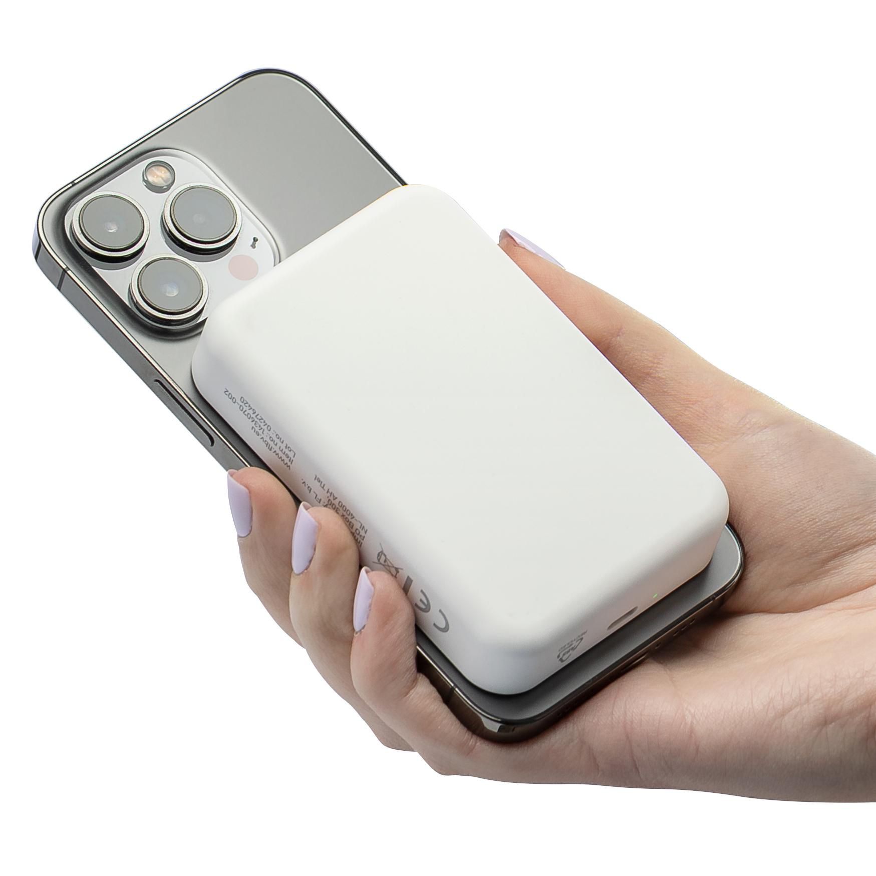 Draadloze-opladerpowerbank Meno | 10.000 mAh | Geschikt voor MagSafe thumbnail