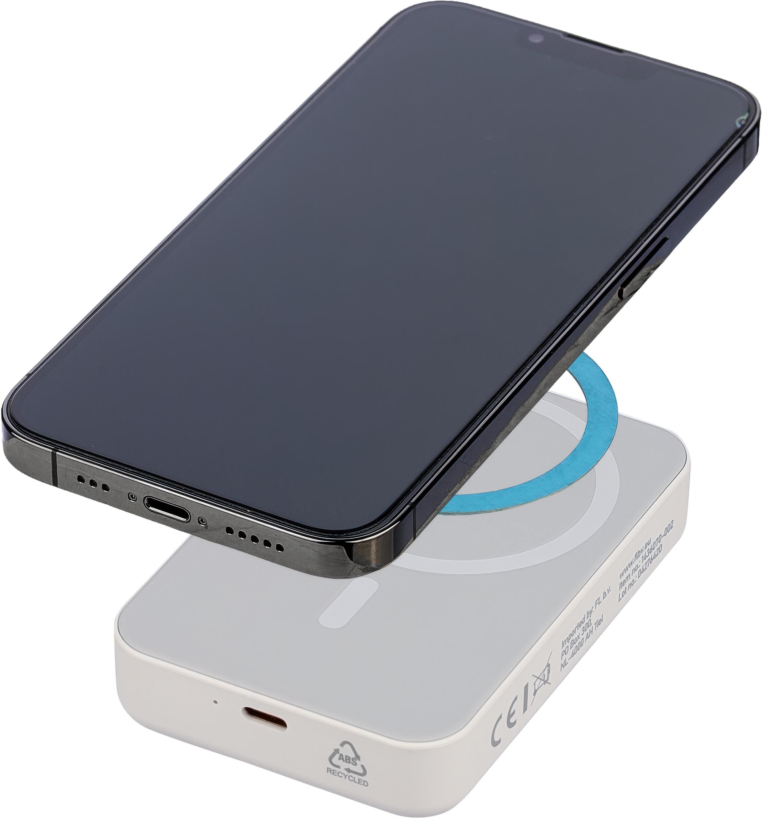 Draadloze-opladerpowerbank Meno | 10.000 mAh | Geschikt voor MagSafe thumbnail