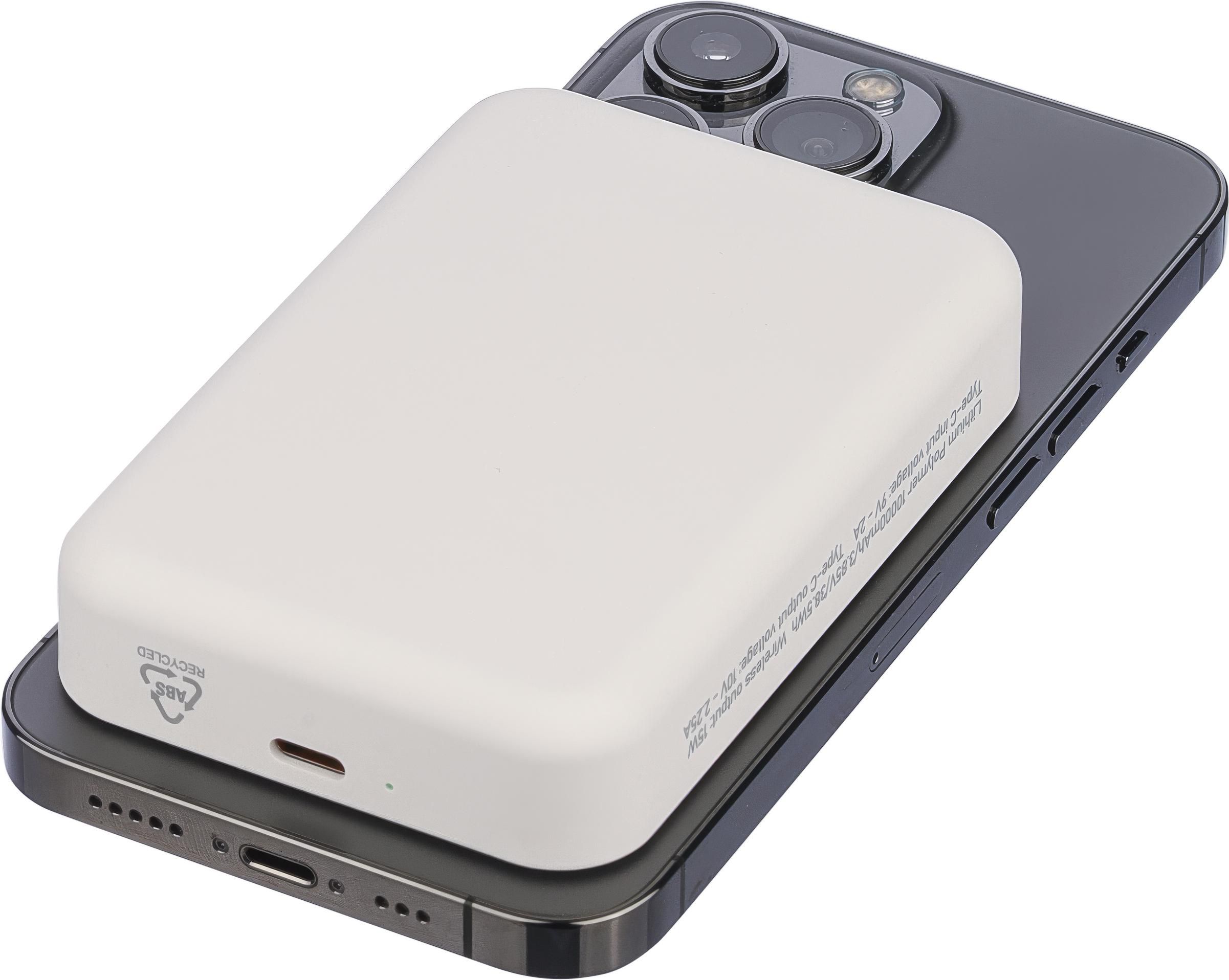 Draadloze-opladerpowerbank Meno | 10.000 mAh | Geschikt voor MagSafe thumbnail