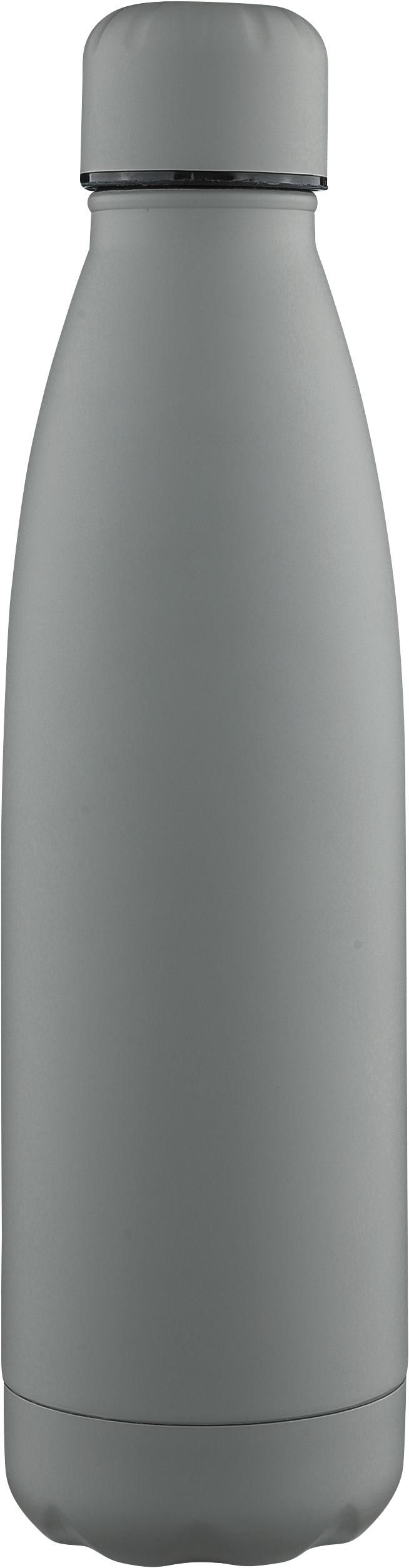Dubbelwandige fles Sunny | 500 ml grijs