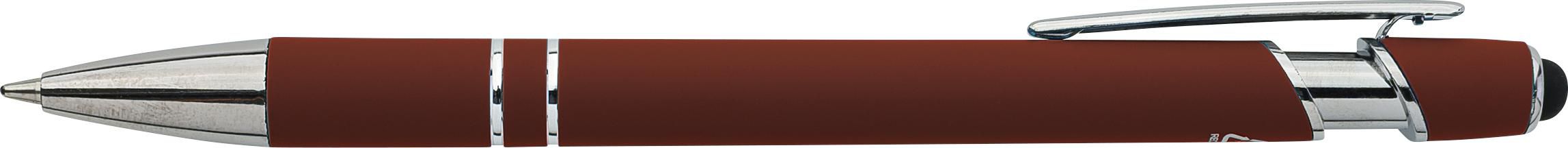 Balpen Primo | Aluminium | Stylus rood