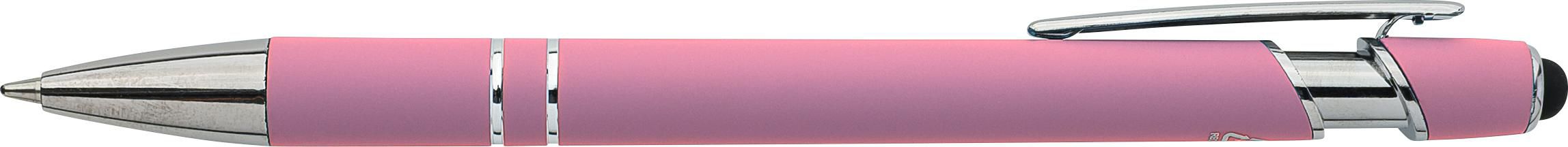 Balpen Primo | Aluminium | Stylus roze