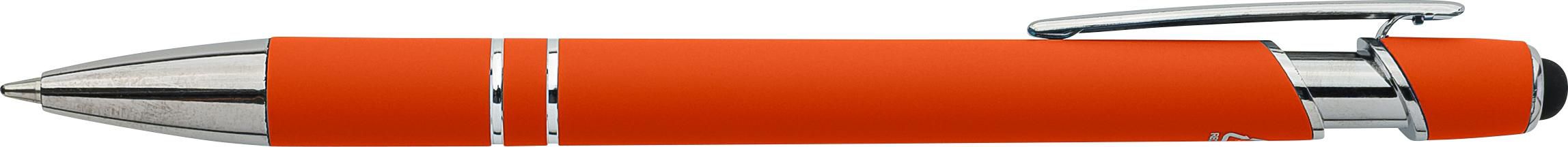 Balpen Primo | Aluminium | Stylus oranje