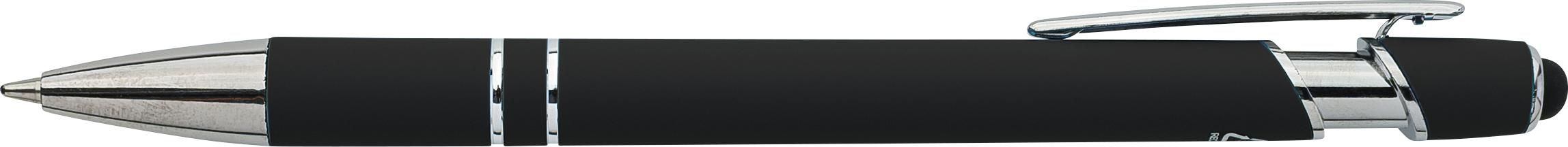 Balpen Primo | Aluminium | Stylus zwart