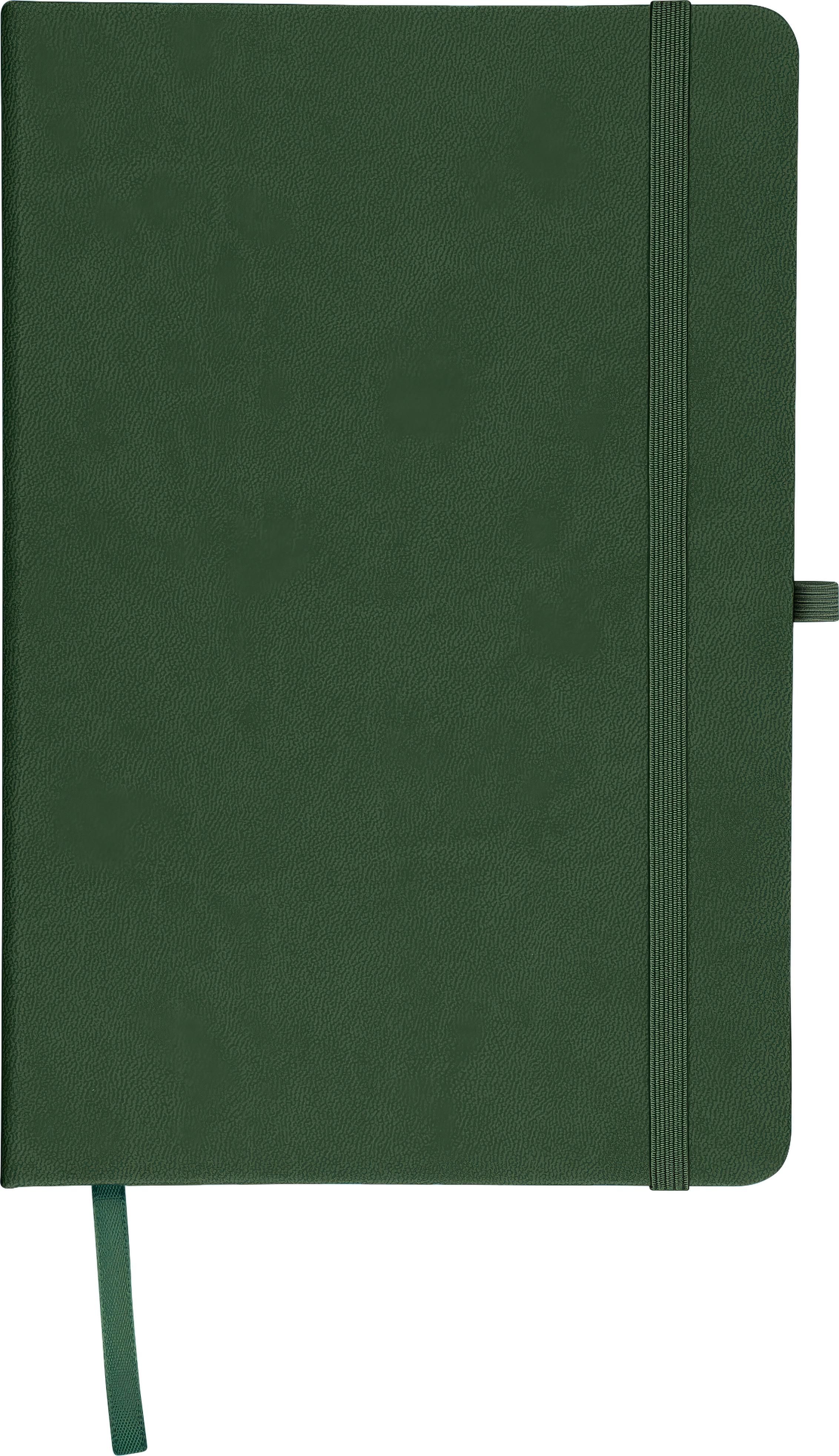Notitieboek Bloom | PU | A5 | Gelijnd groen