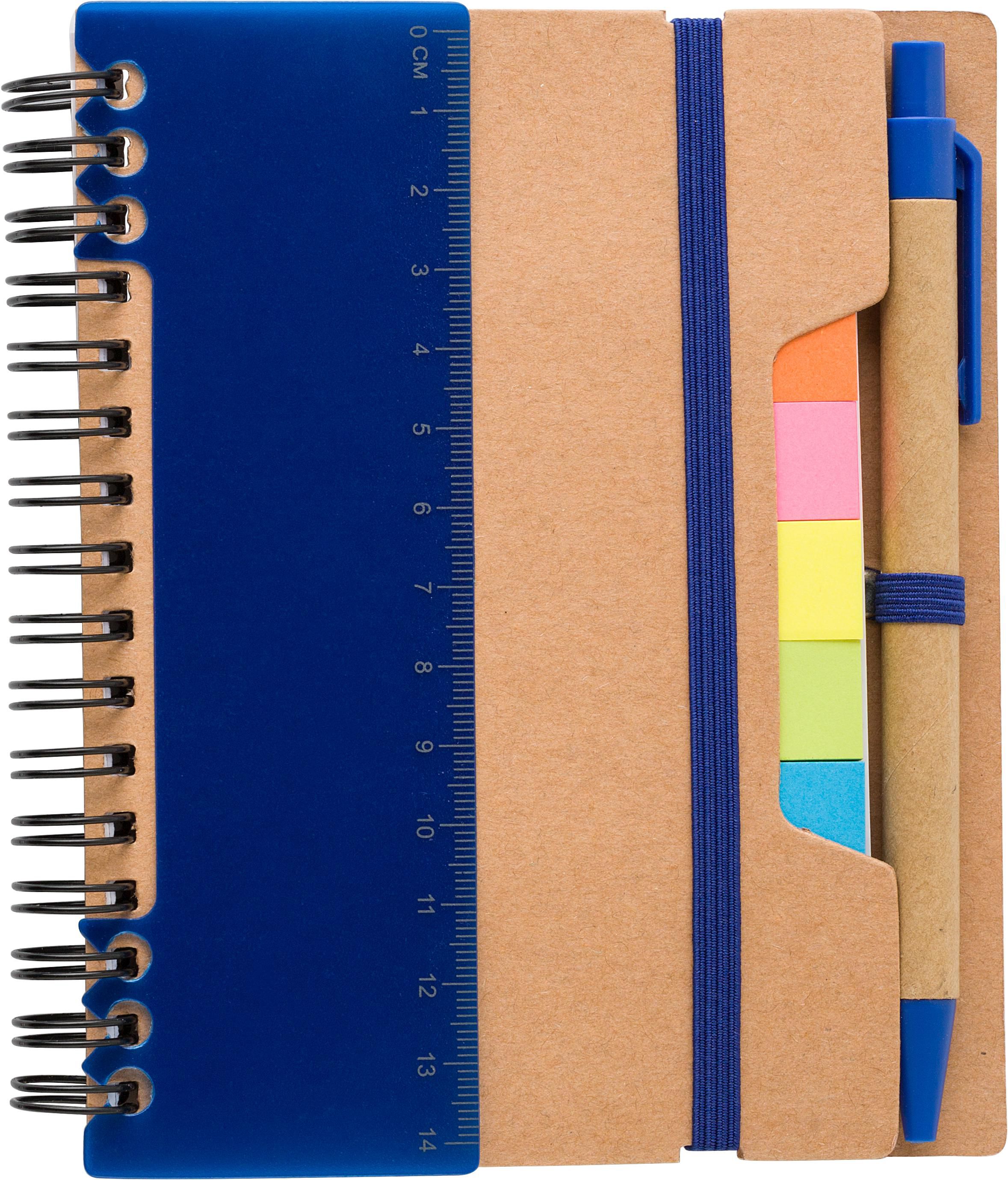 Notitieboek Stella | Papier | Gelinieerd blauw
