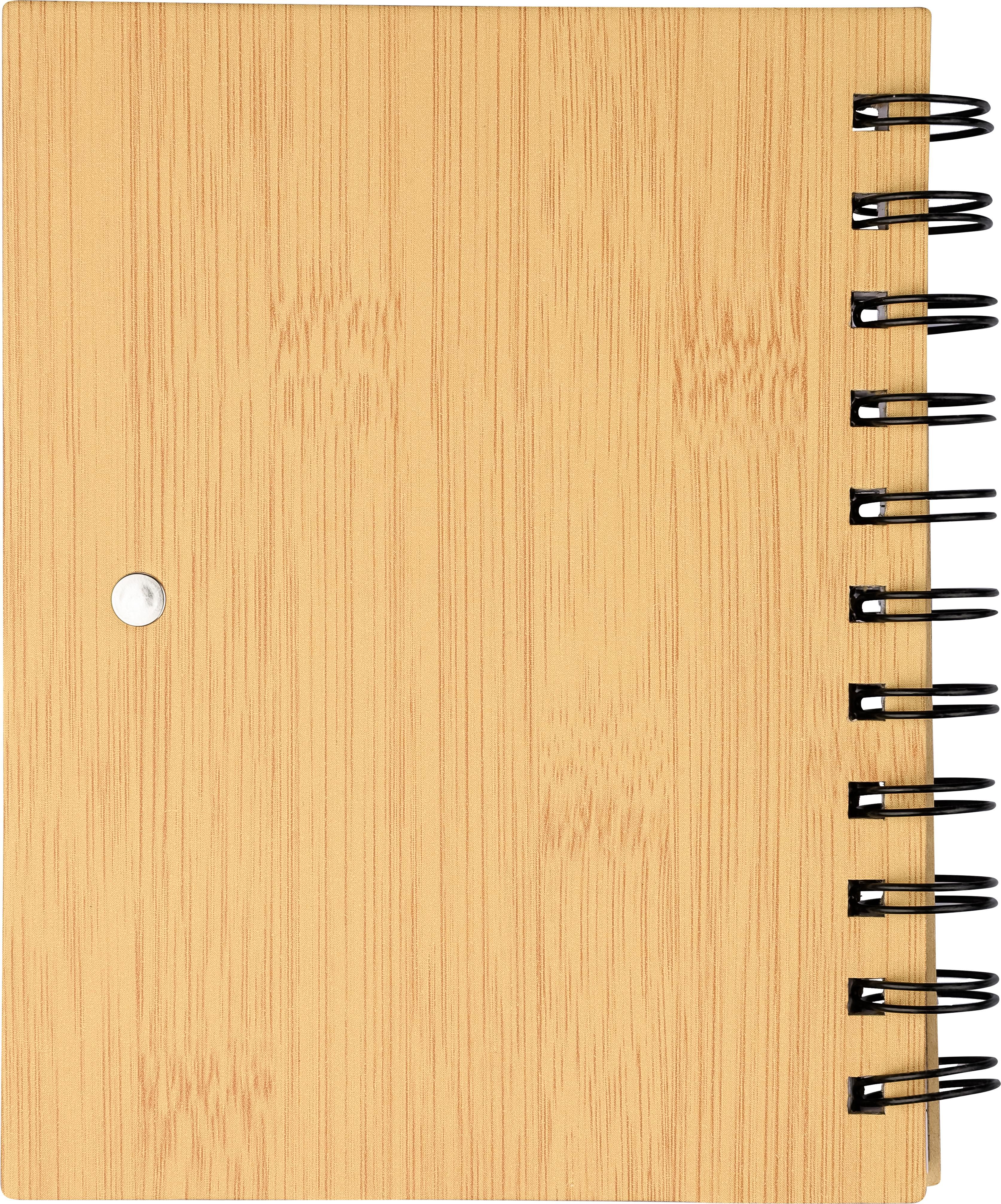 Notitieboek Niall | Bamboelook | Met notitieblaadjes en balpen thumbnail