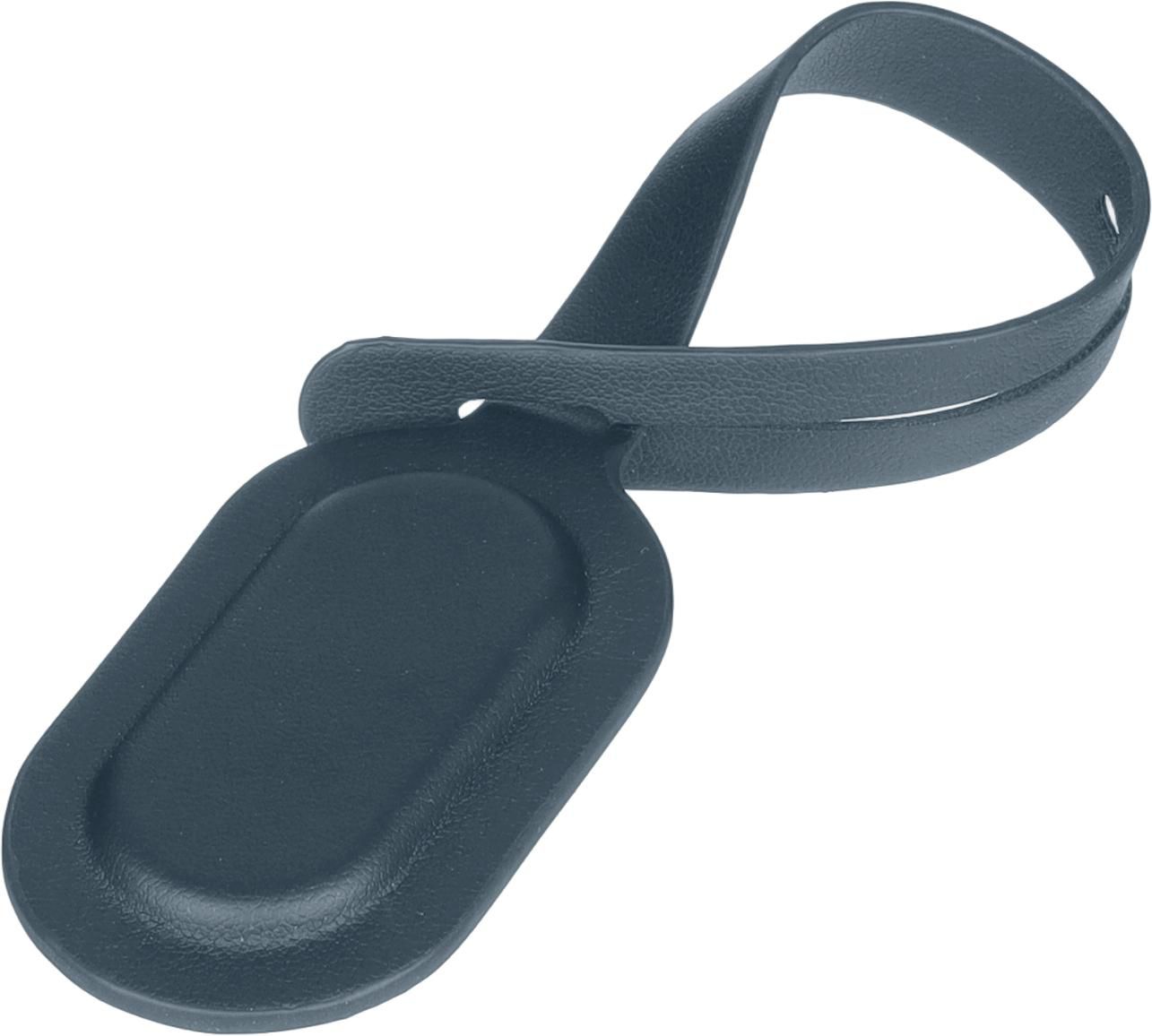 Kofferlabel met tracker Kaia | Met band blauw
