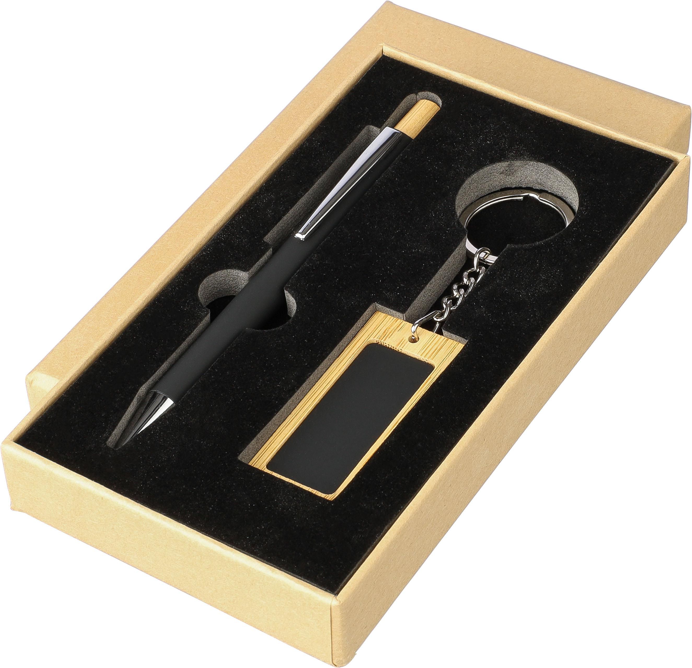 Cadeauset Zaid | Balpen en sleutelhanger