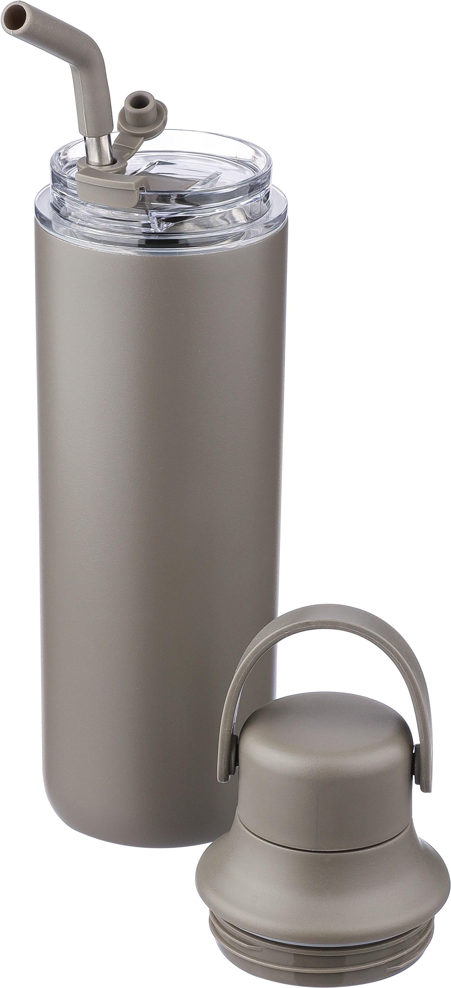 Dubbelwandige fles Omari | 500 ml | Twee doppen