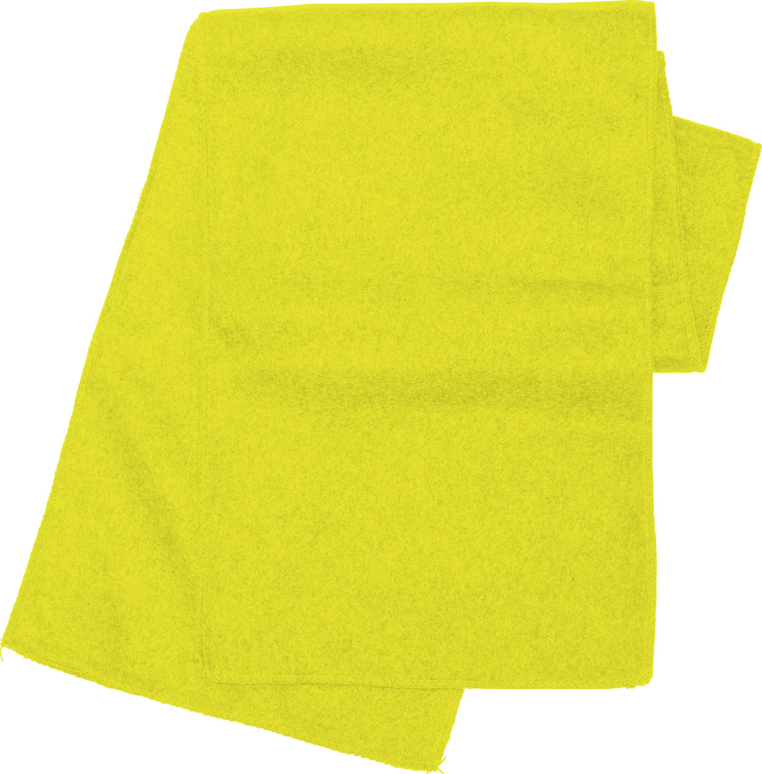 Sjaal Maddison | Fleece geel