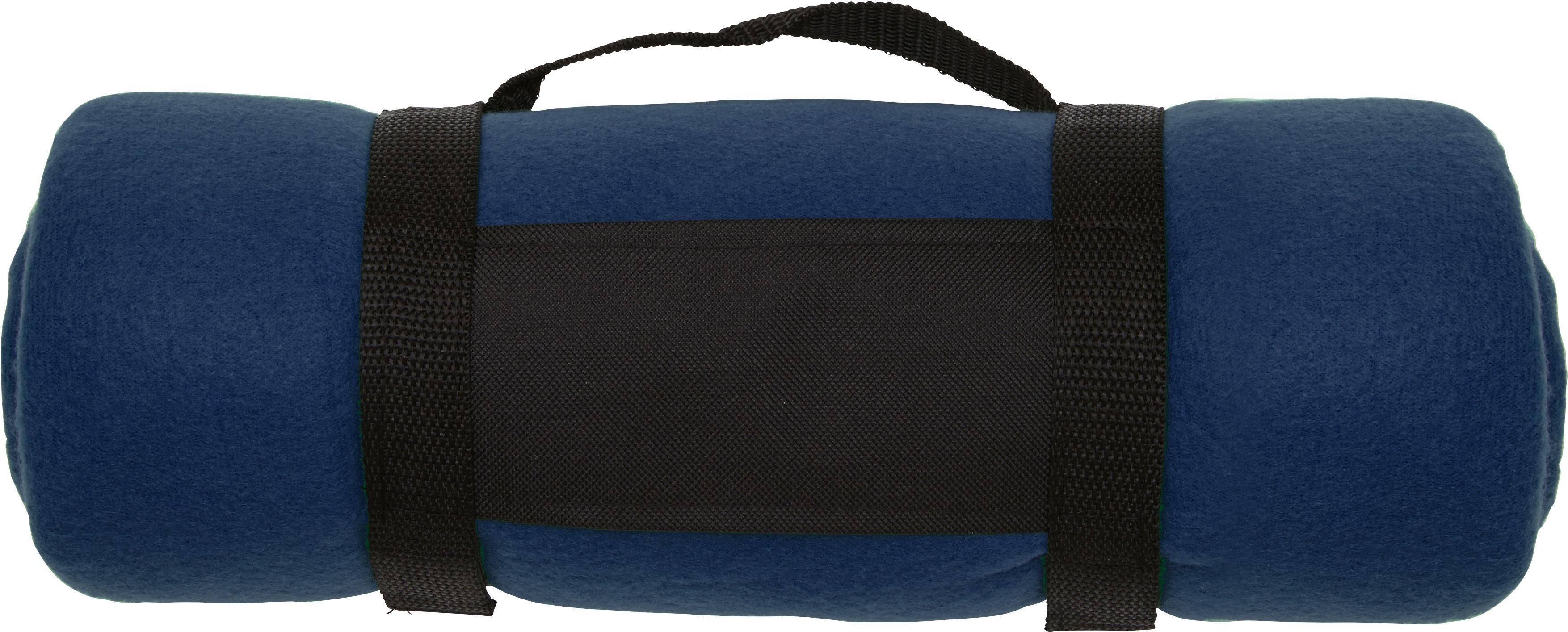 Fleecedeken Nora blauw