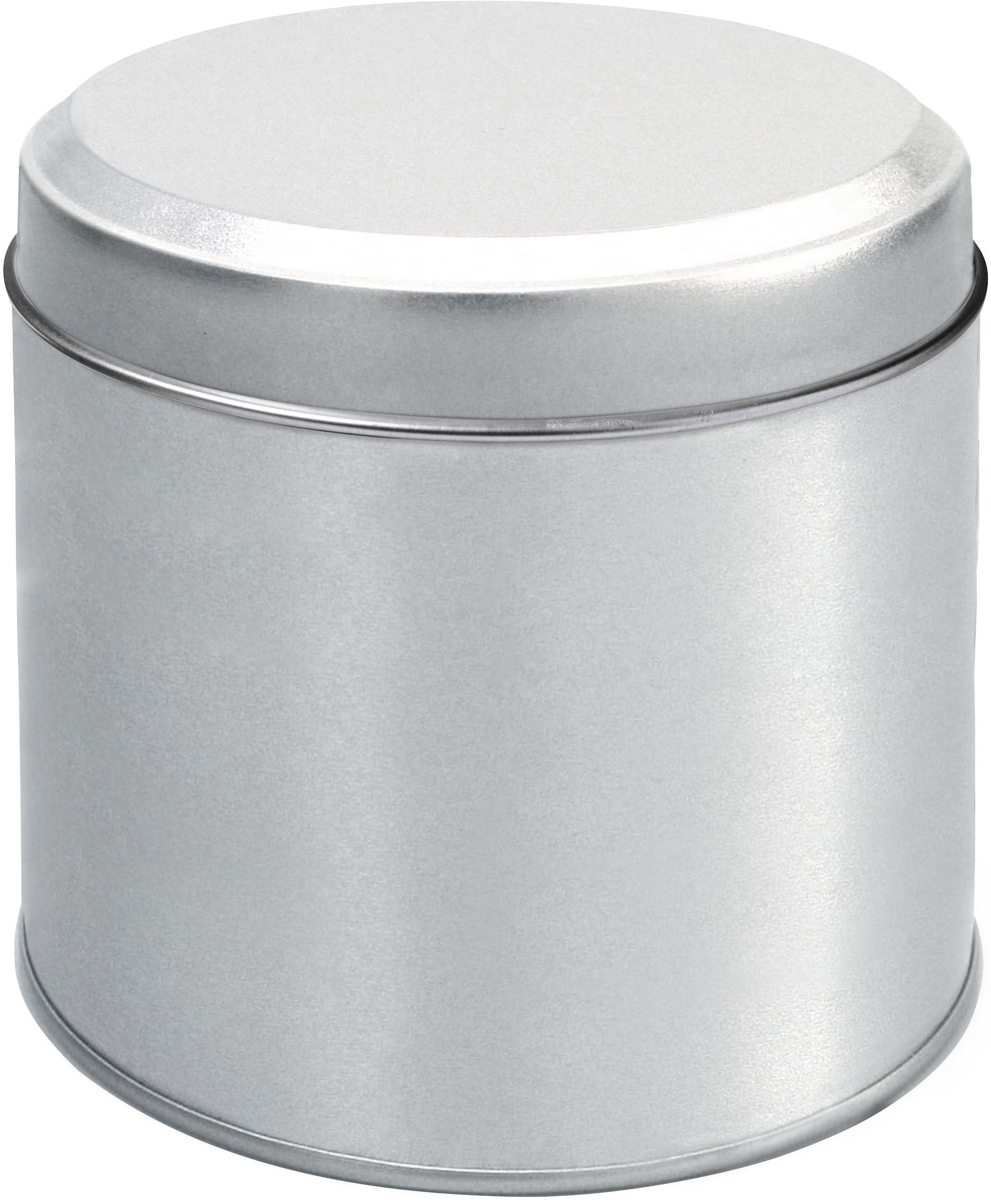 Stroopwafelblik William | 8 stuks zilver