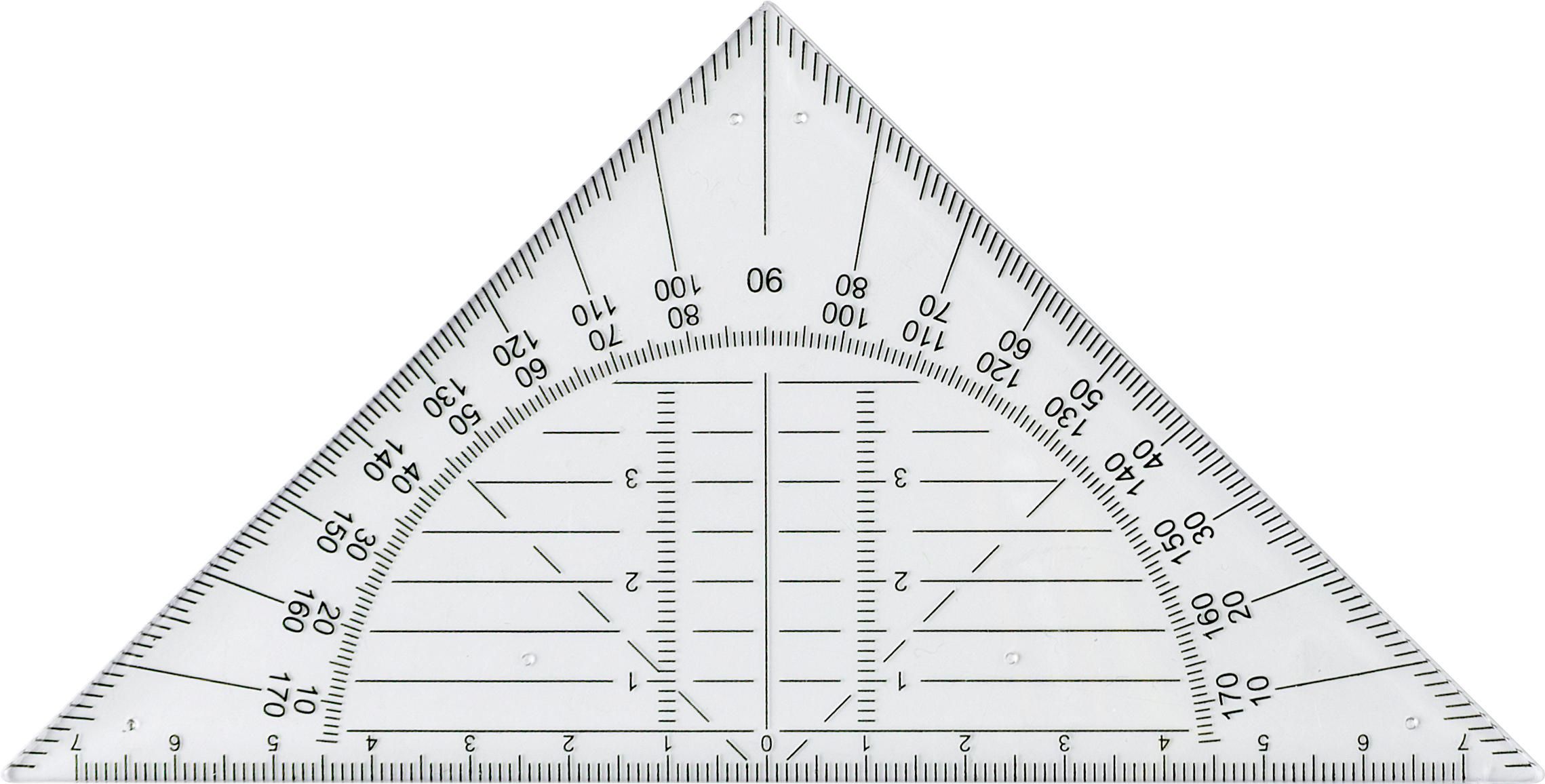 Geodriehoek Jaden | 45° neutraal