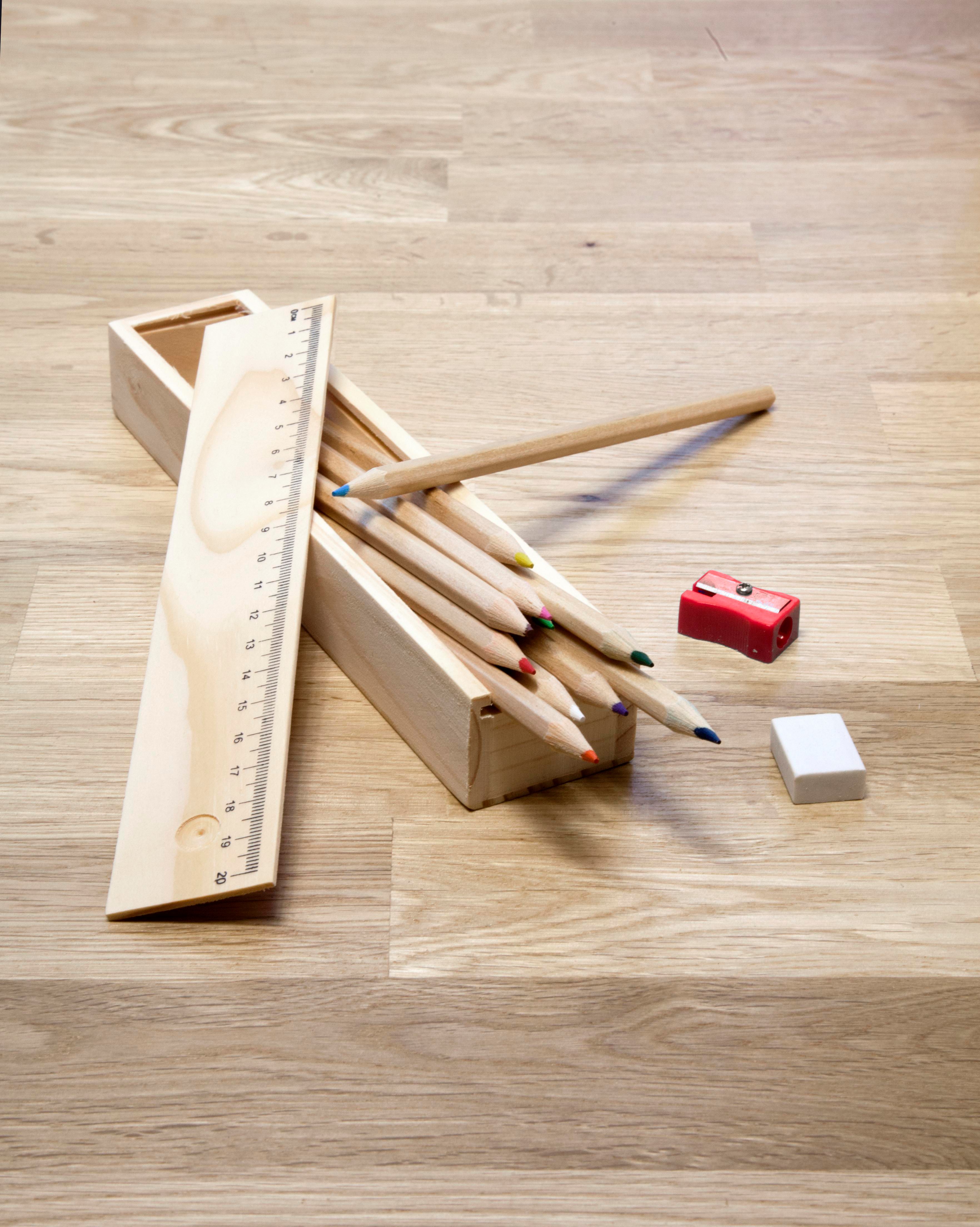Tekenstift-set Carmelita | Houten doos thumbnail