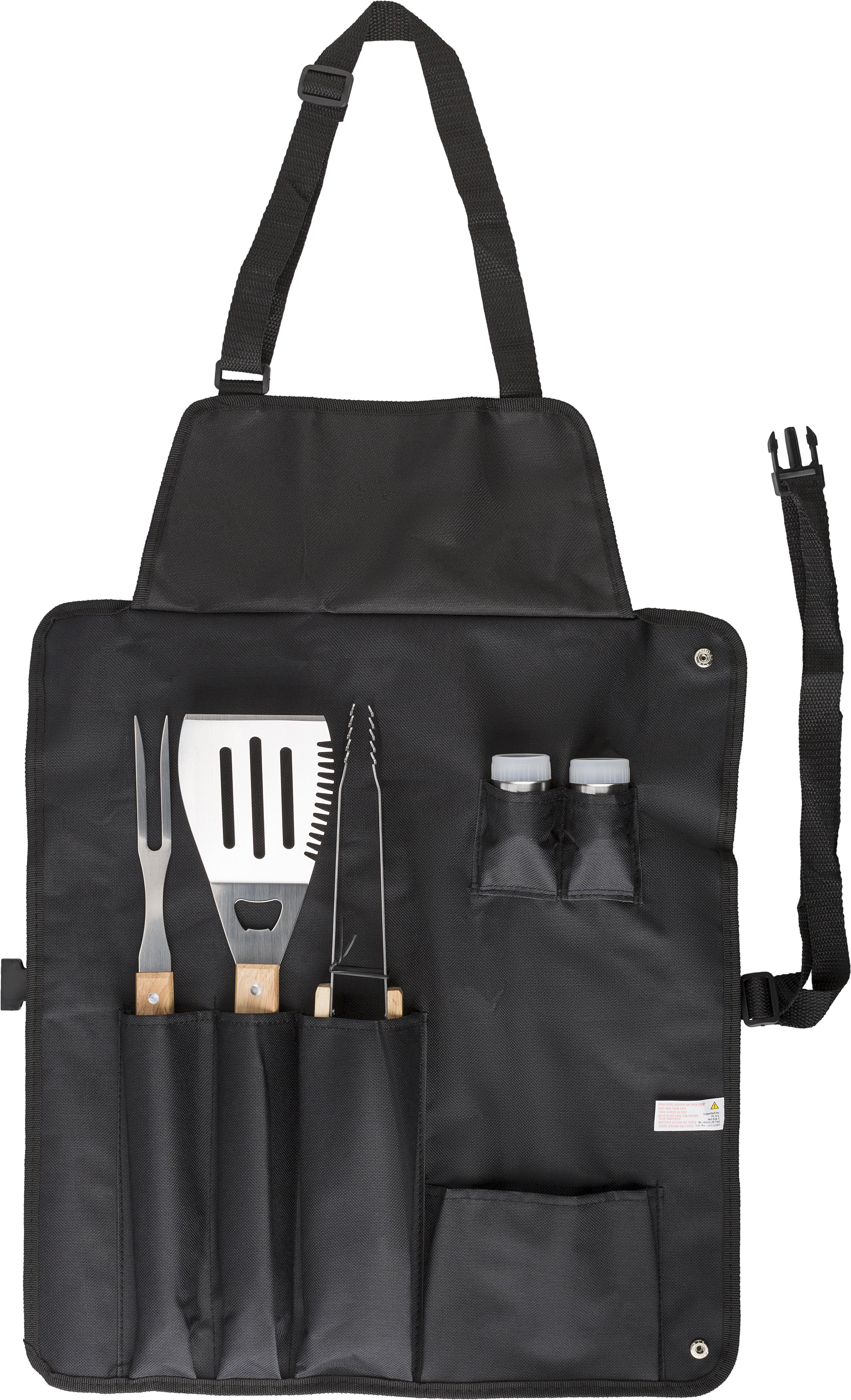 Barbecueset Hugo | Rvs | Schort