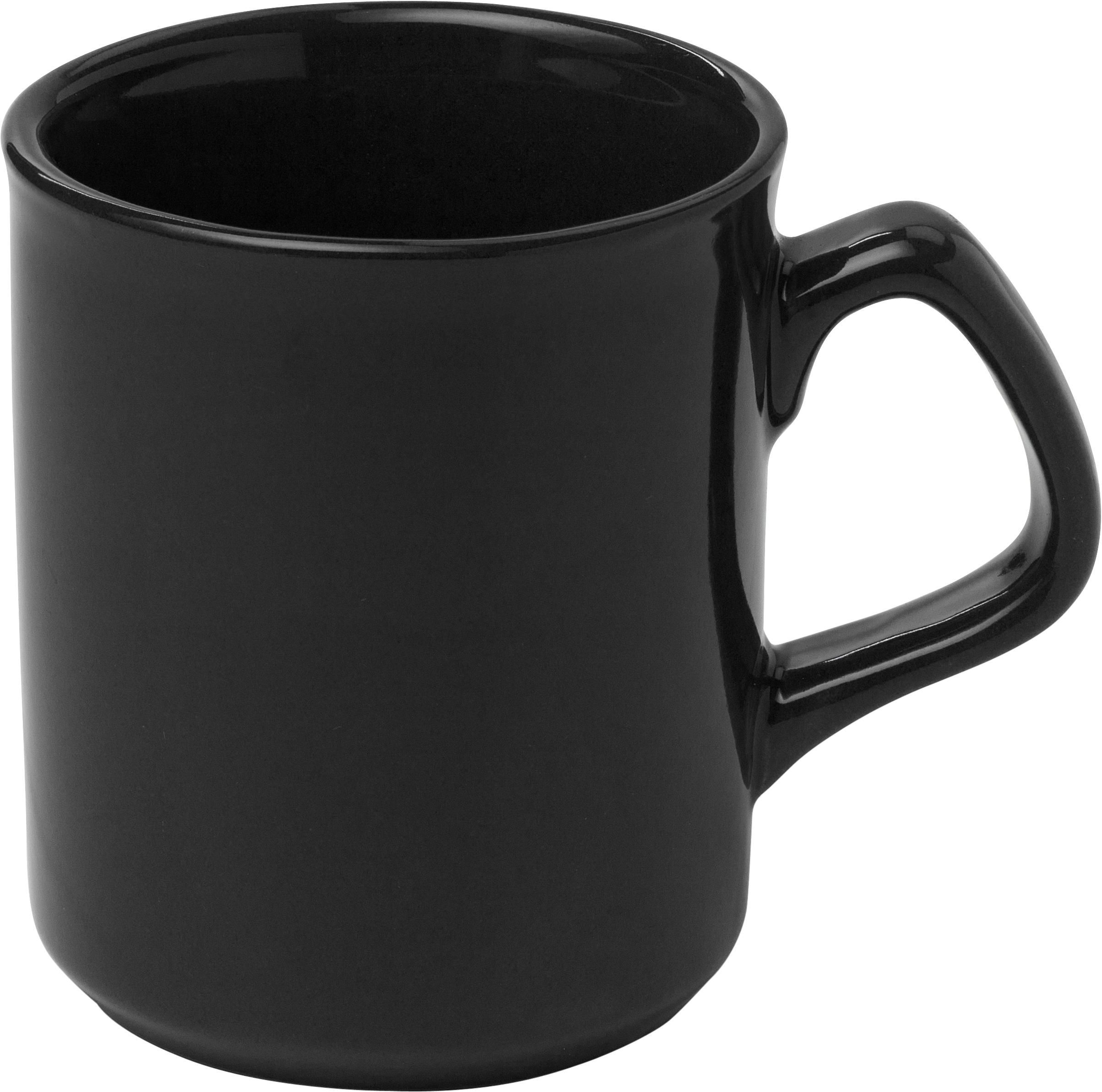 Mok Jamie | Porselein | 250 ml zwart