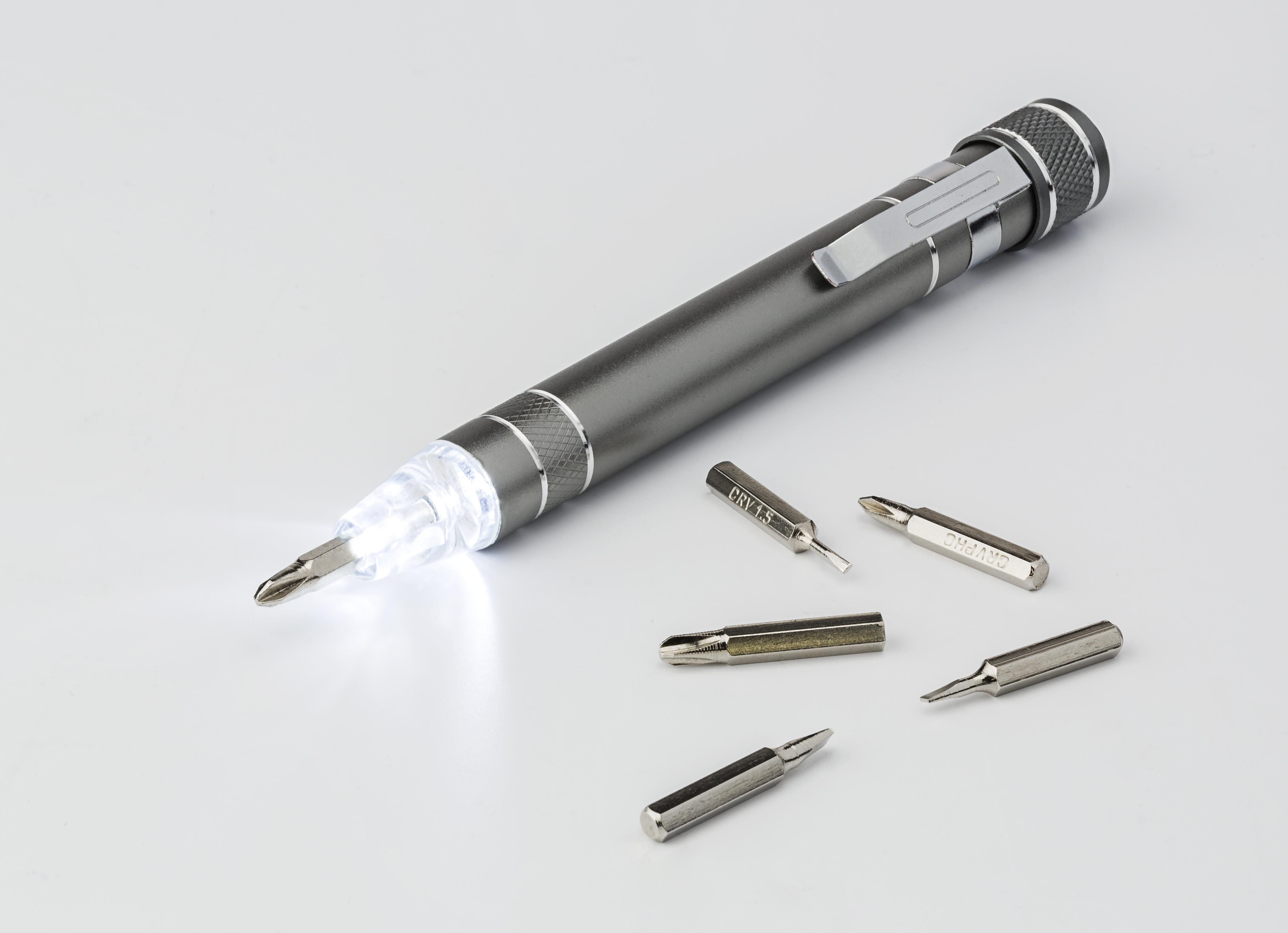Schroevendraaier Paquita | Aluminium | Met lampje thumbnail