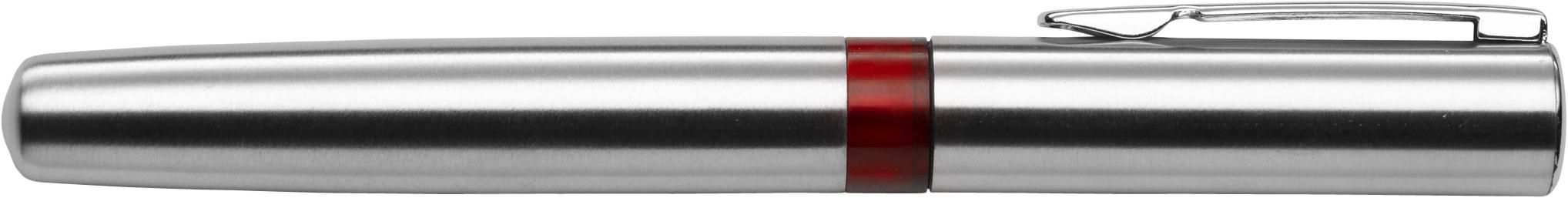 RVS balpen Rex rood