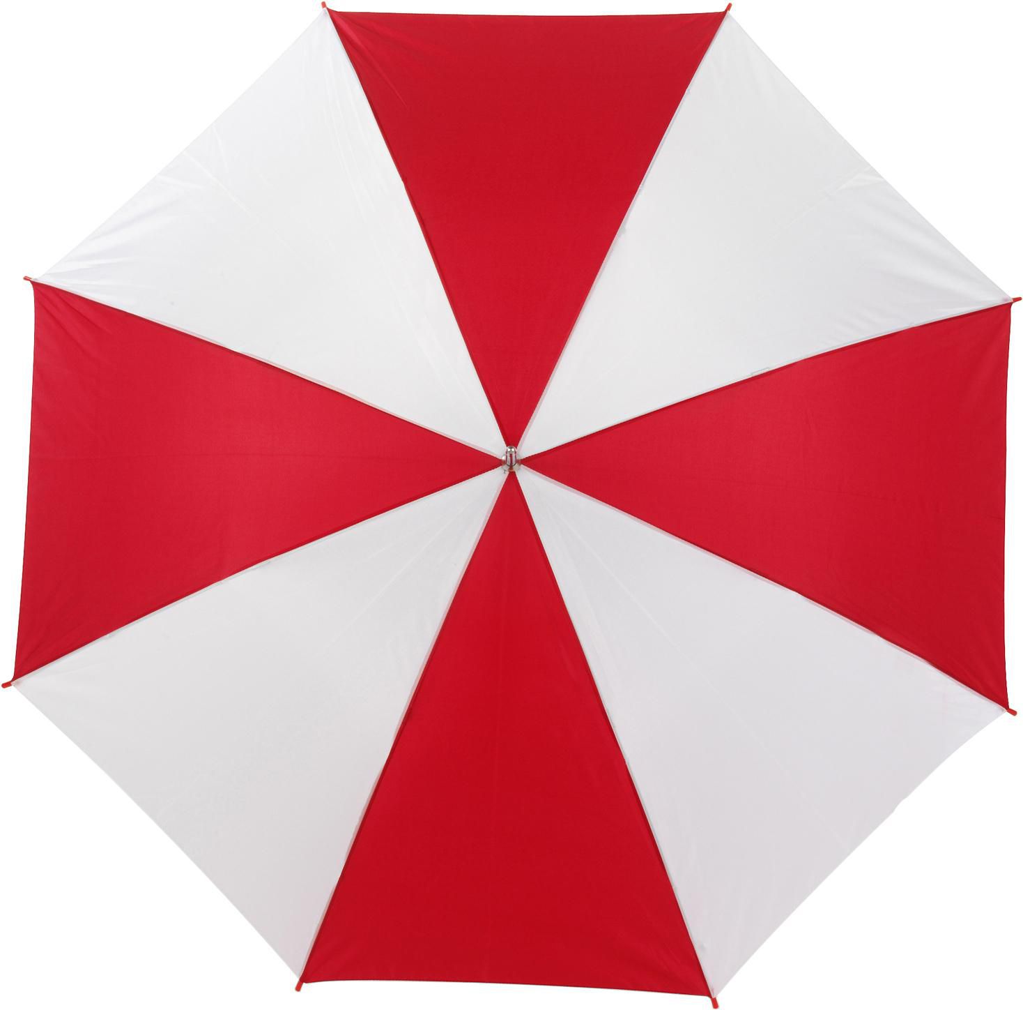 Paraplu Russell | Automatisch rood/wit