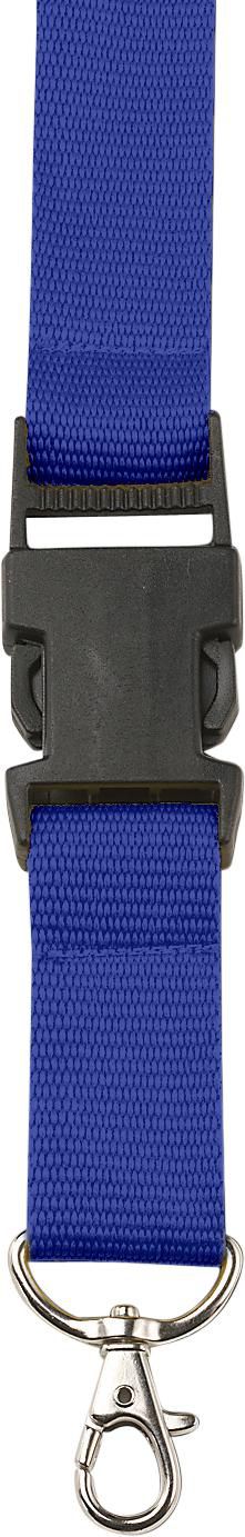 Lanyard Bobbi kobaltblauw