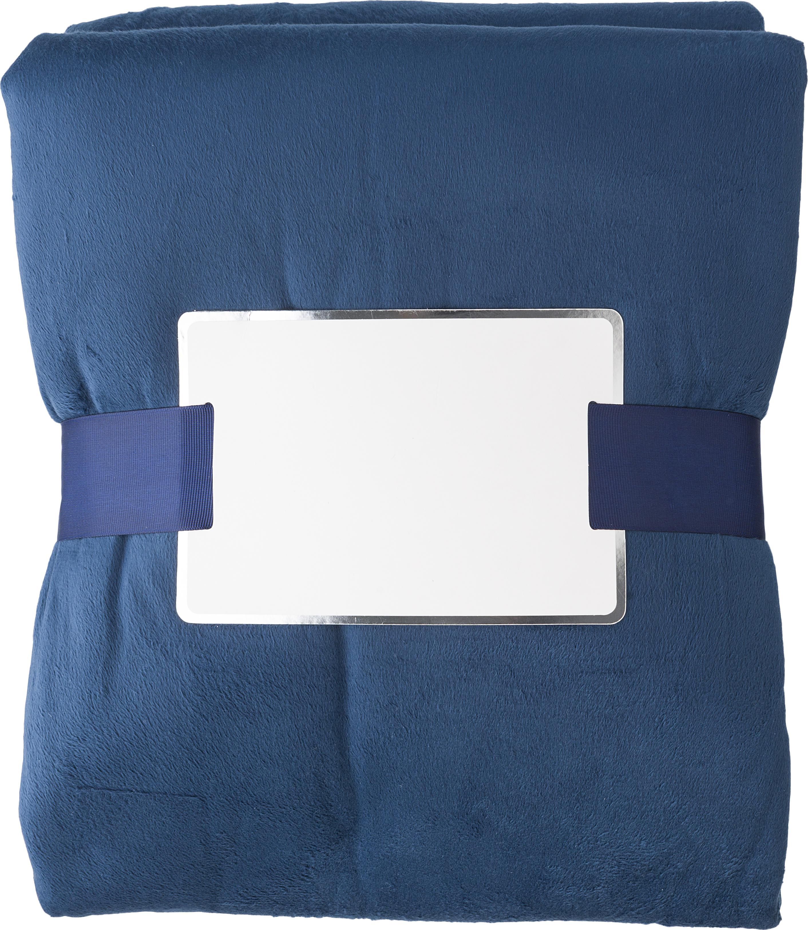 Plaid Margot | Polyester blauw