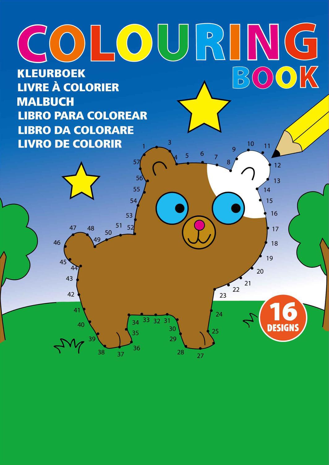 Kleurboek Constanze | A5 custom/multicolor