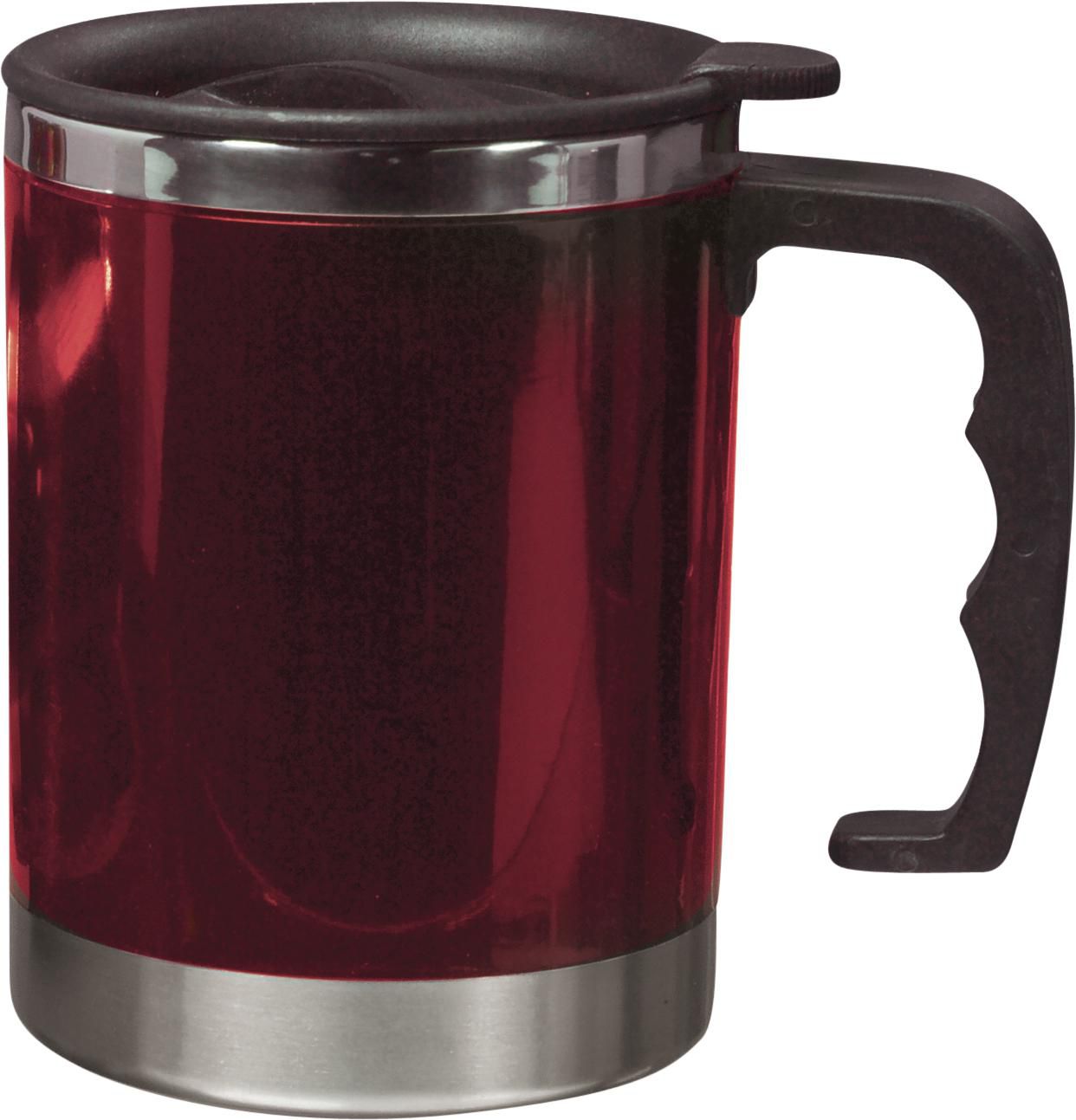 Drinkbeker Gabi | Rvs | Dubbelwandig | 400 ml rood