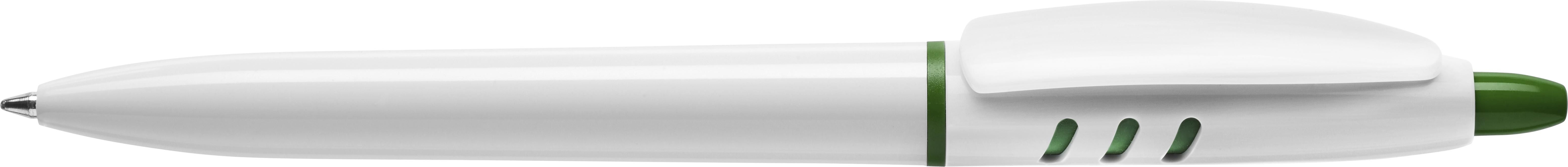 Stilolinea S30 balpen wit/groen, Blauwschrijvend