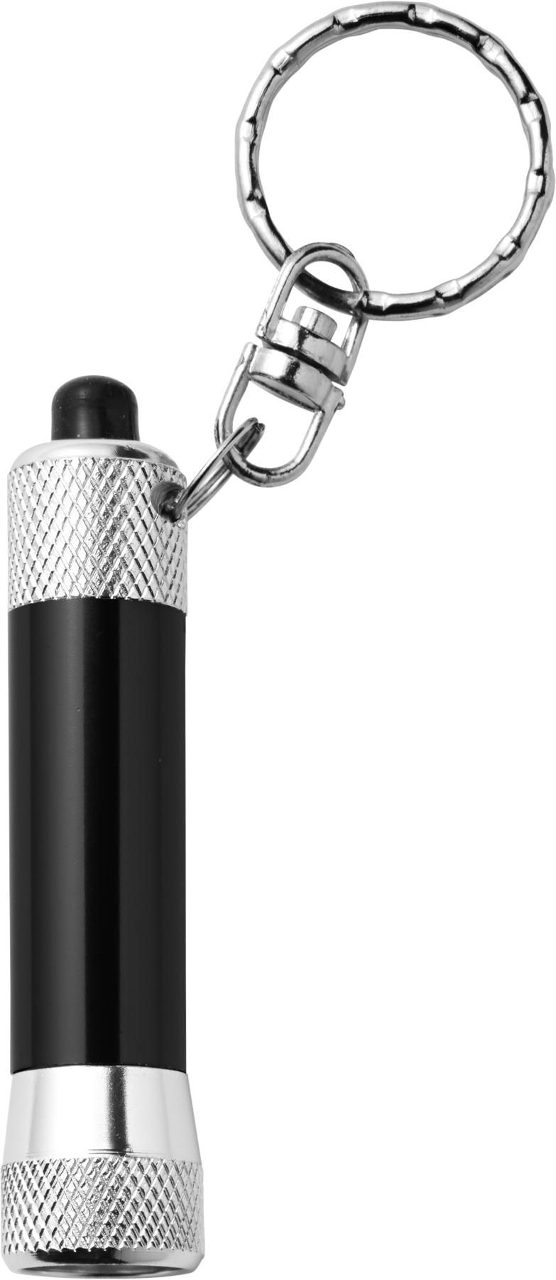 Sleutelhanger Audrey | Aluminium | LED zwart