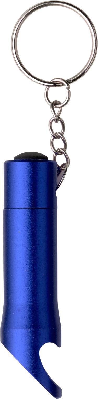 Sleutelhanger met flesopener Carla kobaltblauw