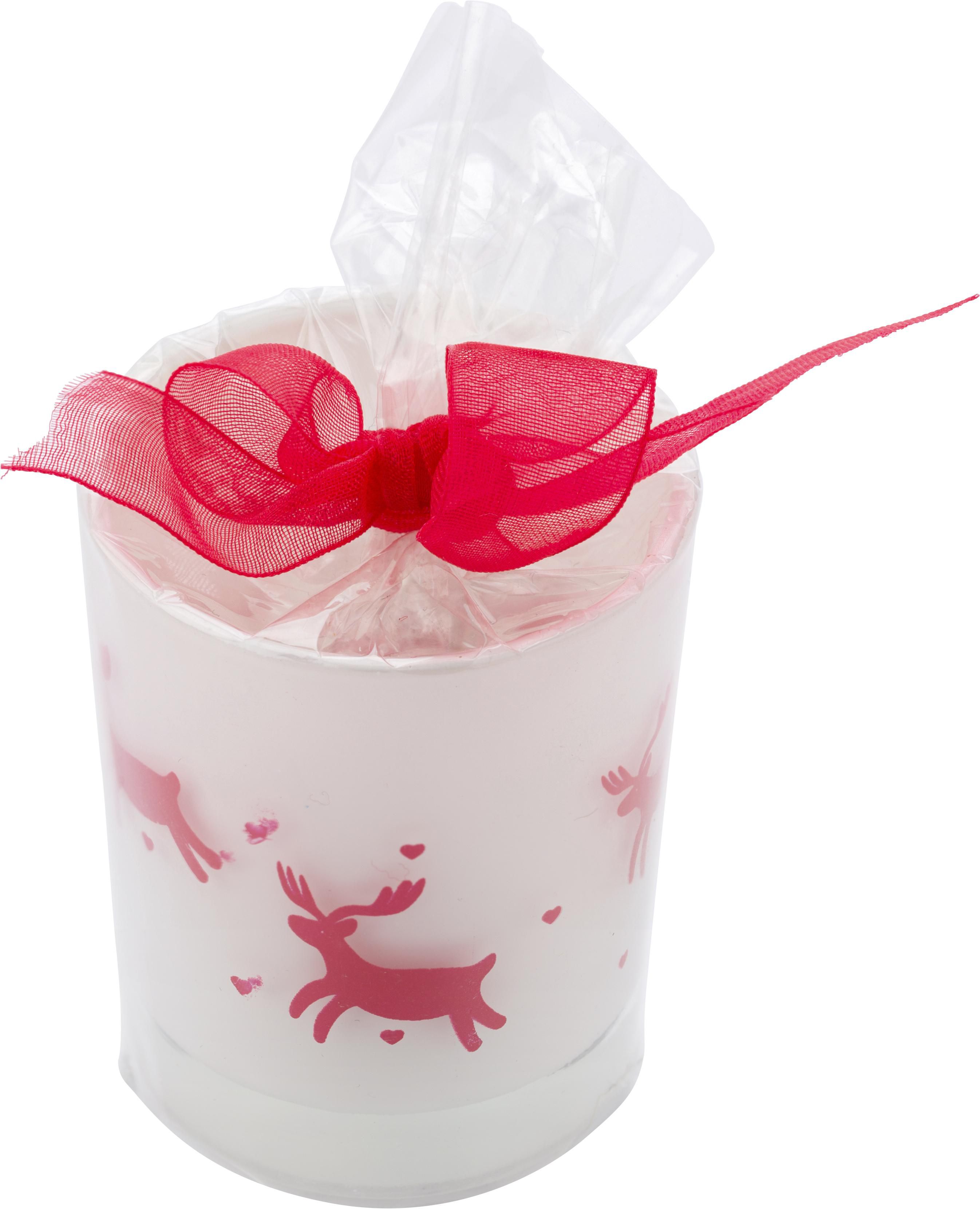 Kaarshouder Kirsten | Glas wit