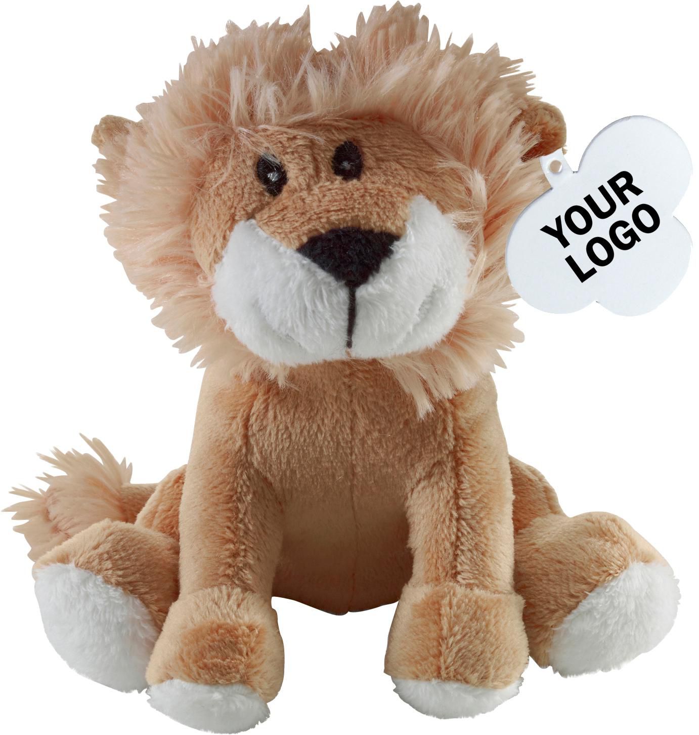 Pluchen leeuw Frank | 12 cm bruin