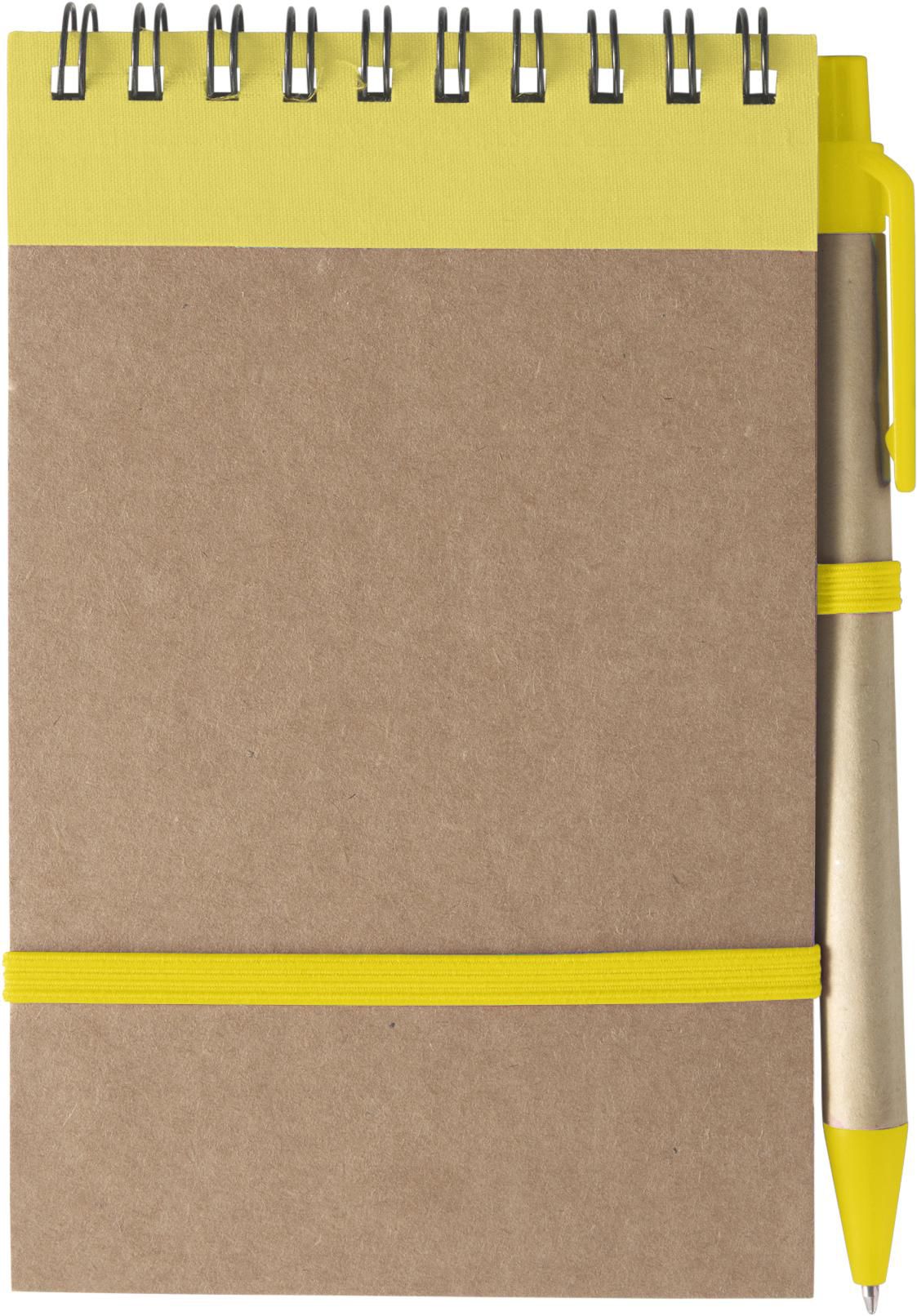 Notitieboek Emory | Gelijnd geel