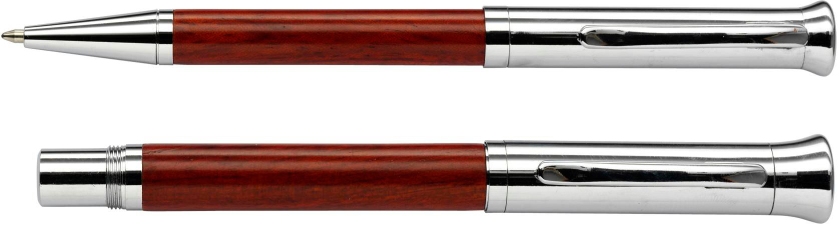Schrijfset Robin | Hout | 2 st bruin