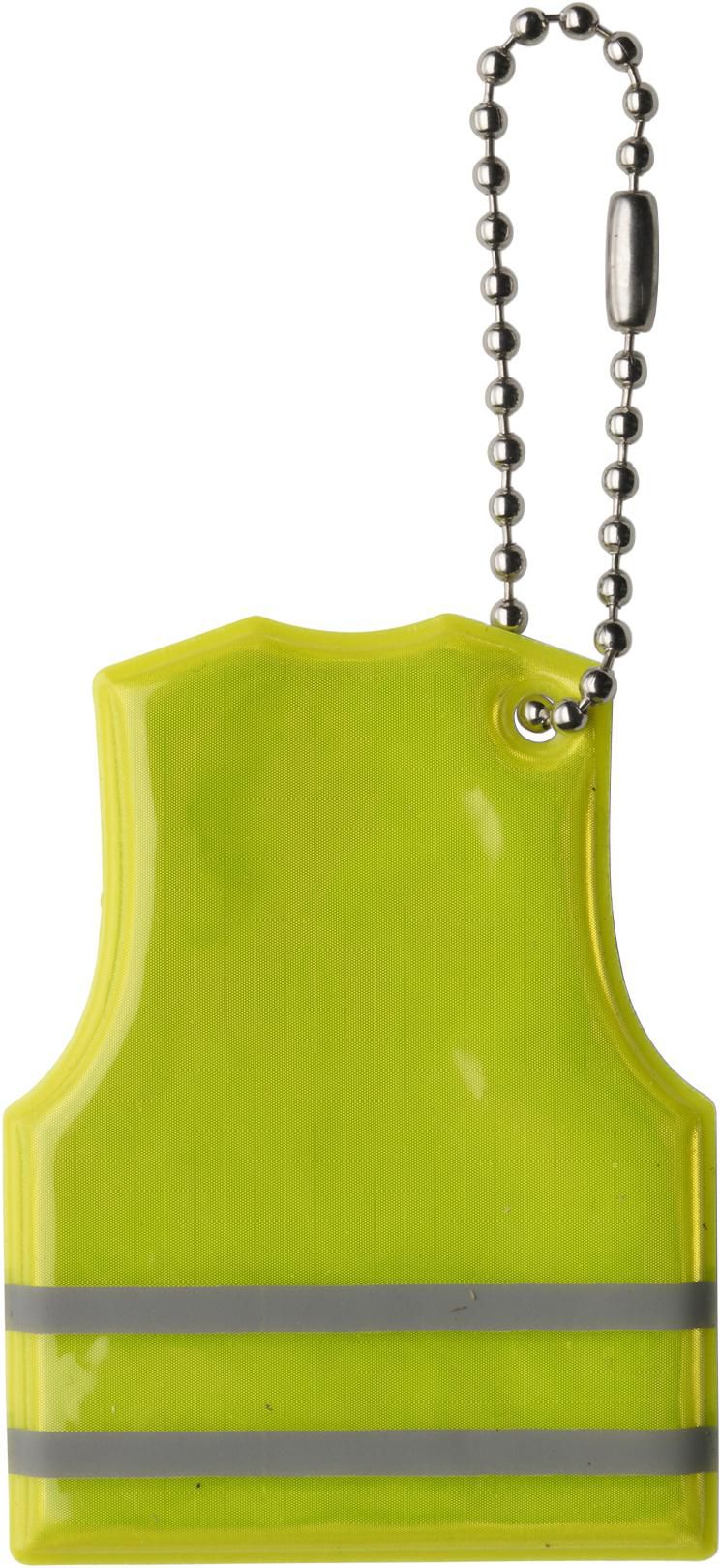 Sleutelhanger Cecily | Veiligheidshesjevorm geel