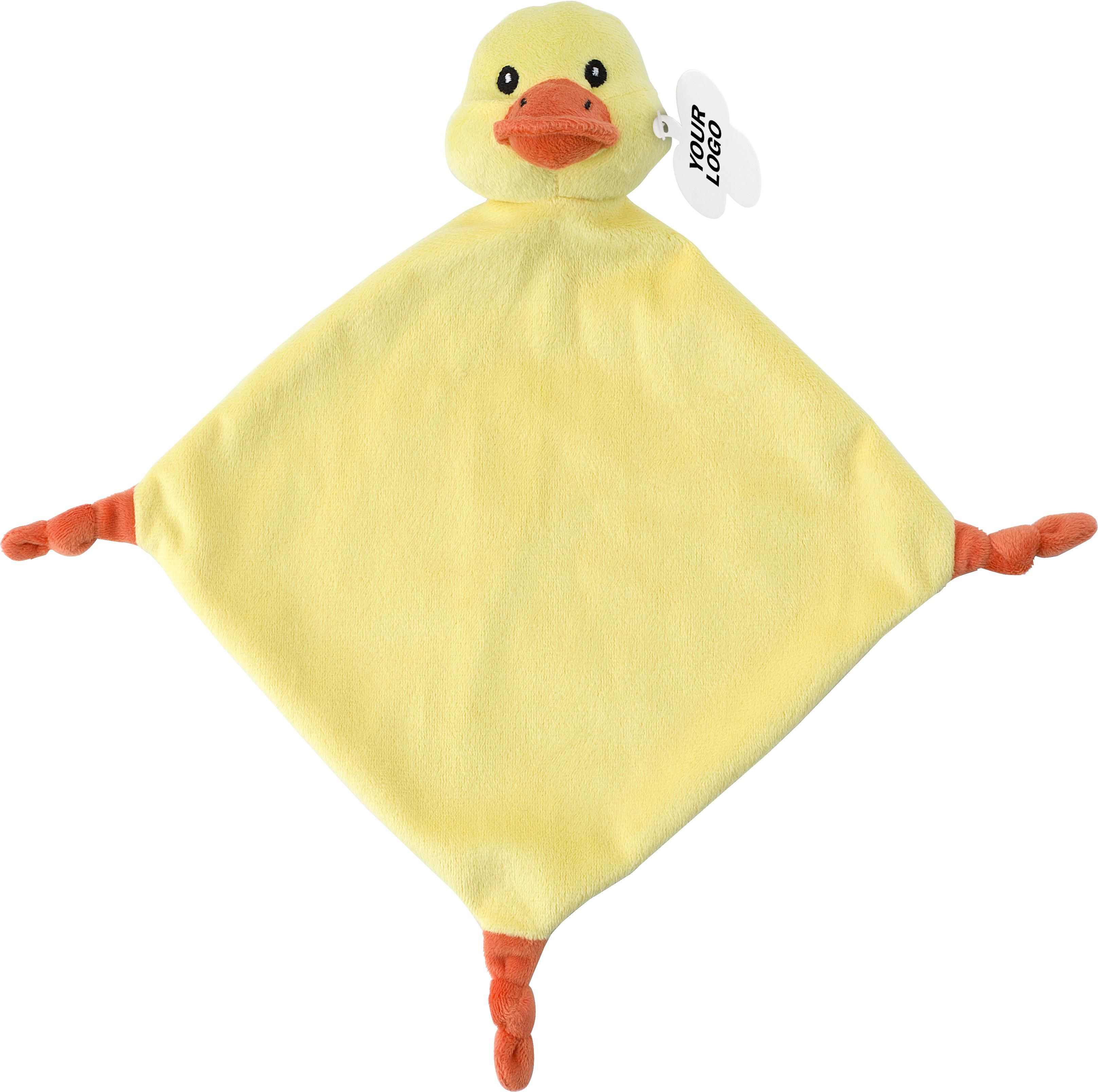 Pluchen doekje Ameila geel