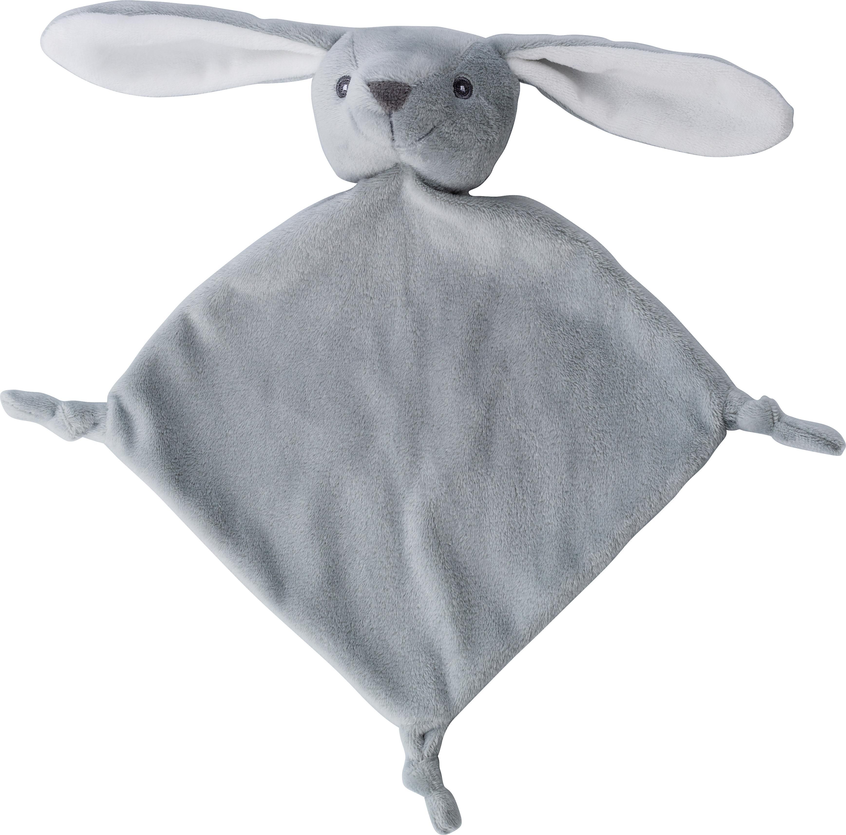 Pluchen doekje Ameila grijs