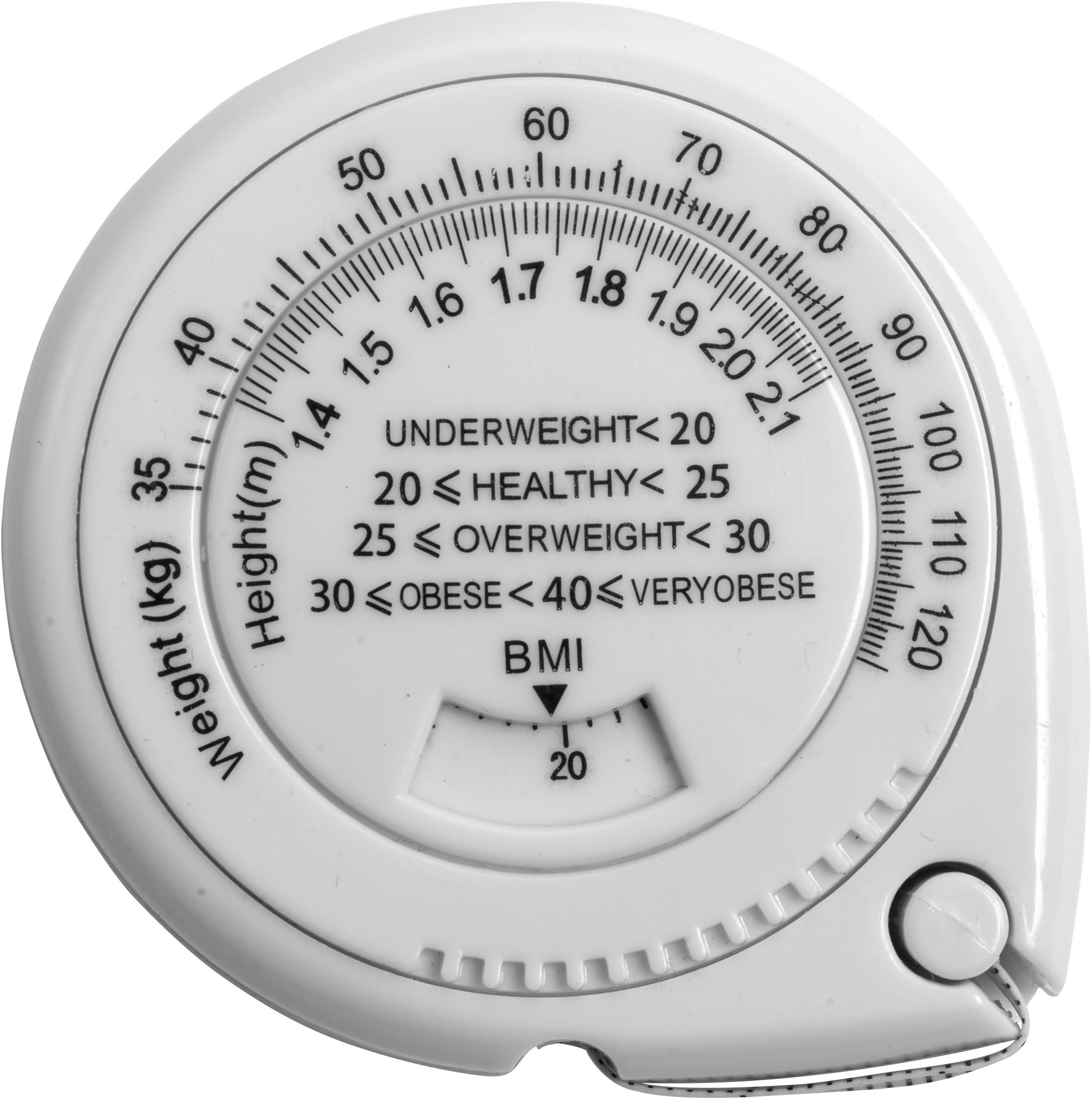 BMI-meetlint Jasper | 1,5 meter wit