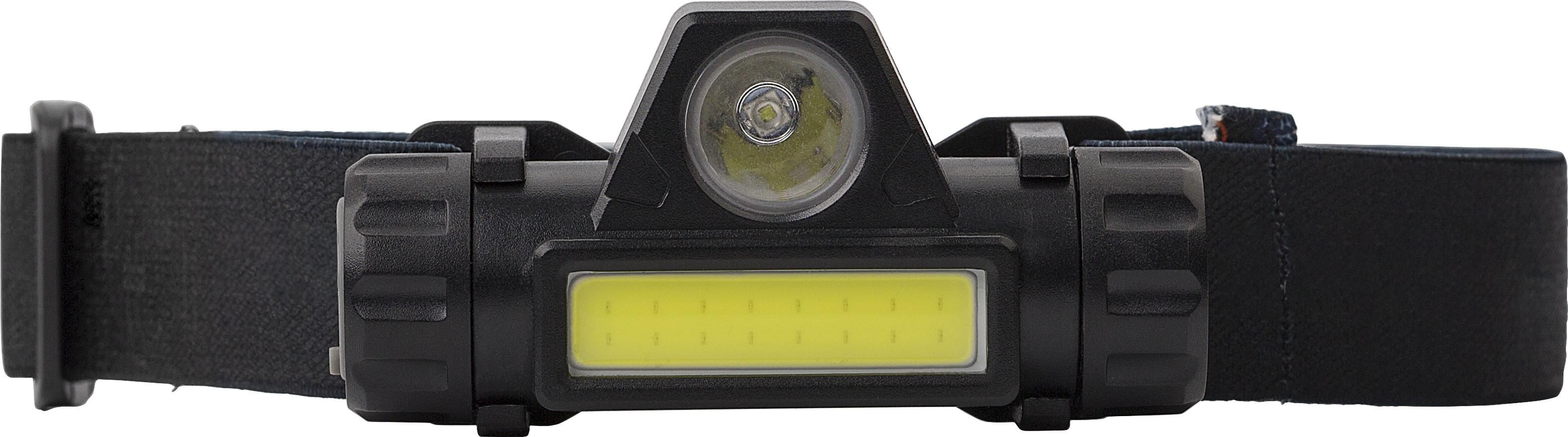 Hoofdlamp Mina | Kunststof | LED + COB | USB-C oplaadbaar thumbnail