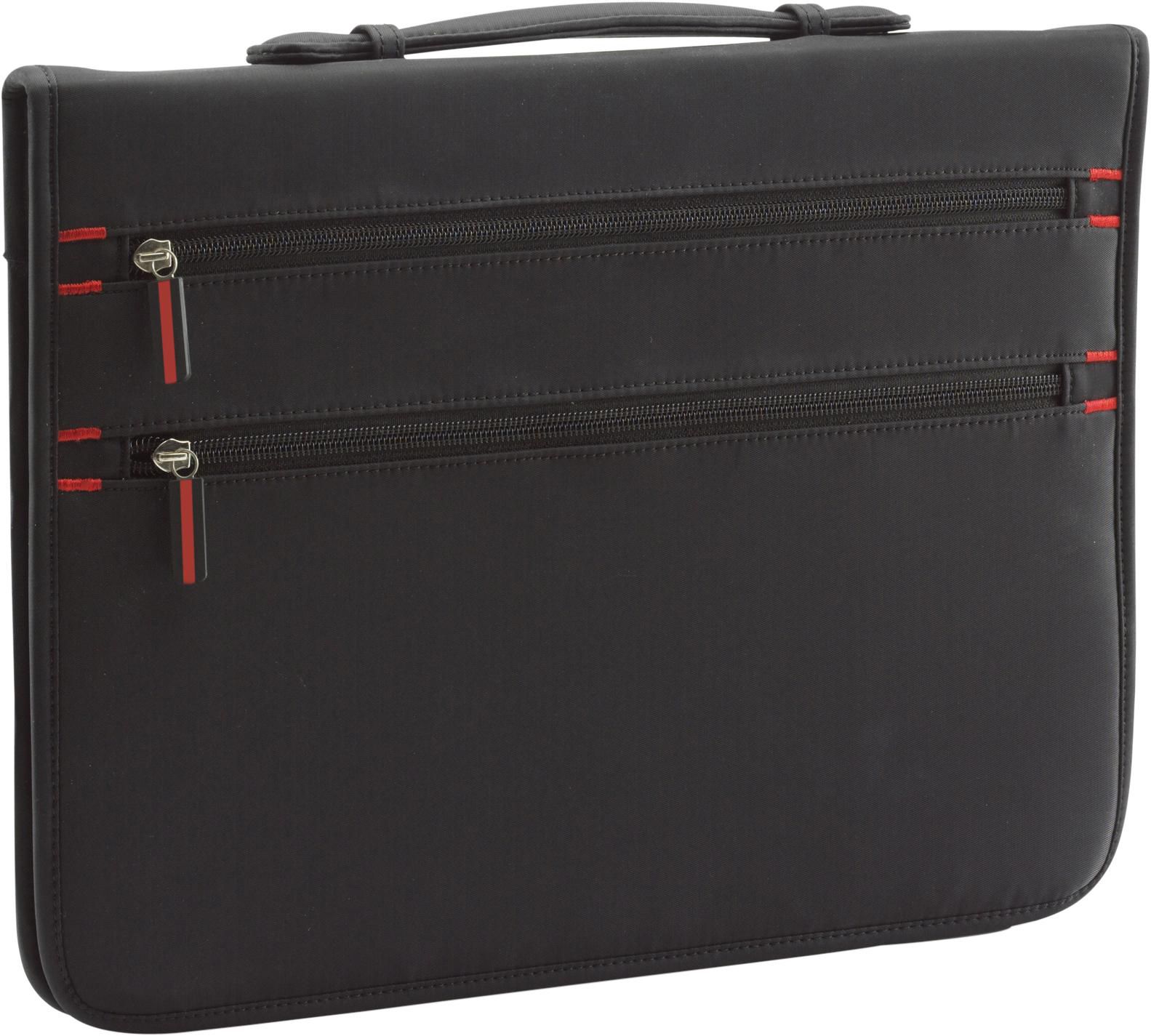 Portfolio Lianna | Polyester | A4 | Met rekenmachine zwart