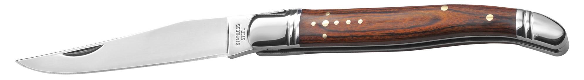 Zakmes Lisandro | Hout bruin