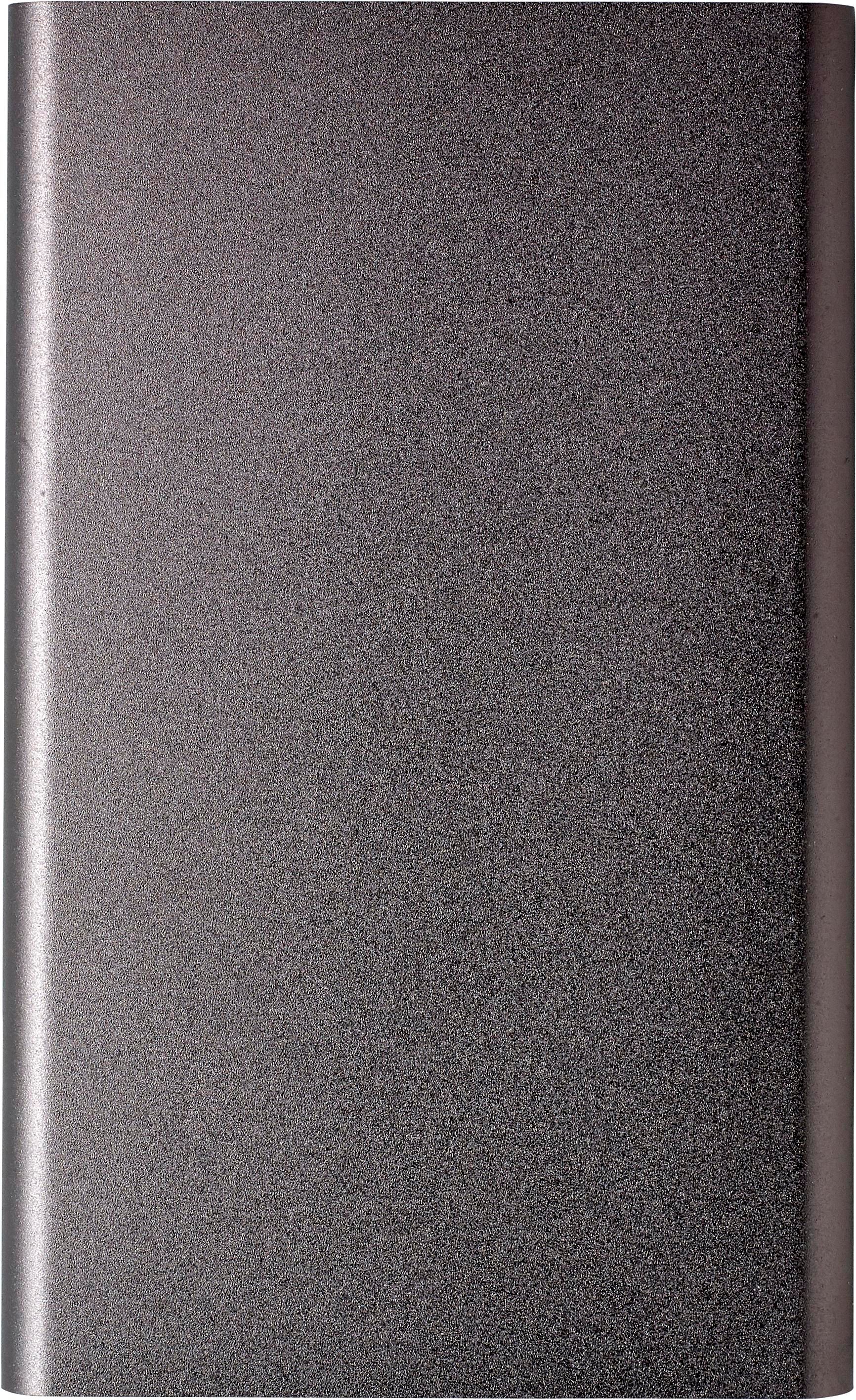 Powerbank Ezra | 4.000 mAh gun metal